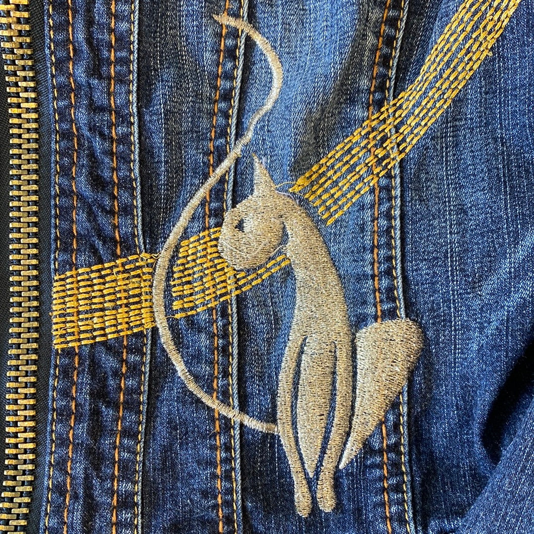 ♡ baby phat denim jacket ♡
