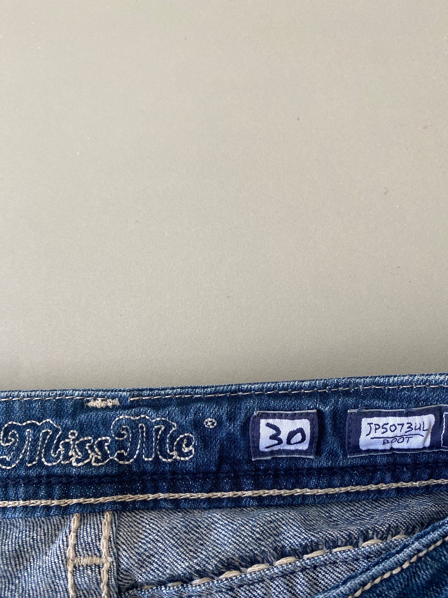 miss me dark wash bootcut jeans