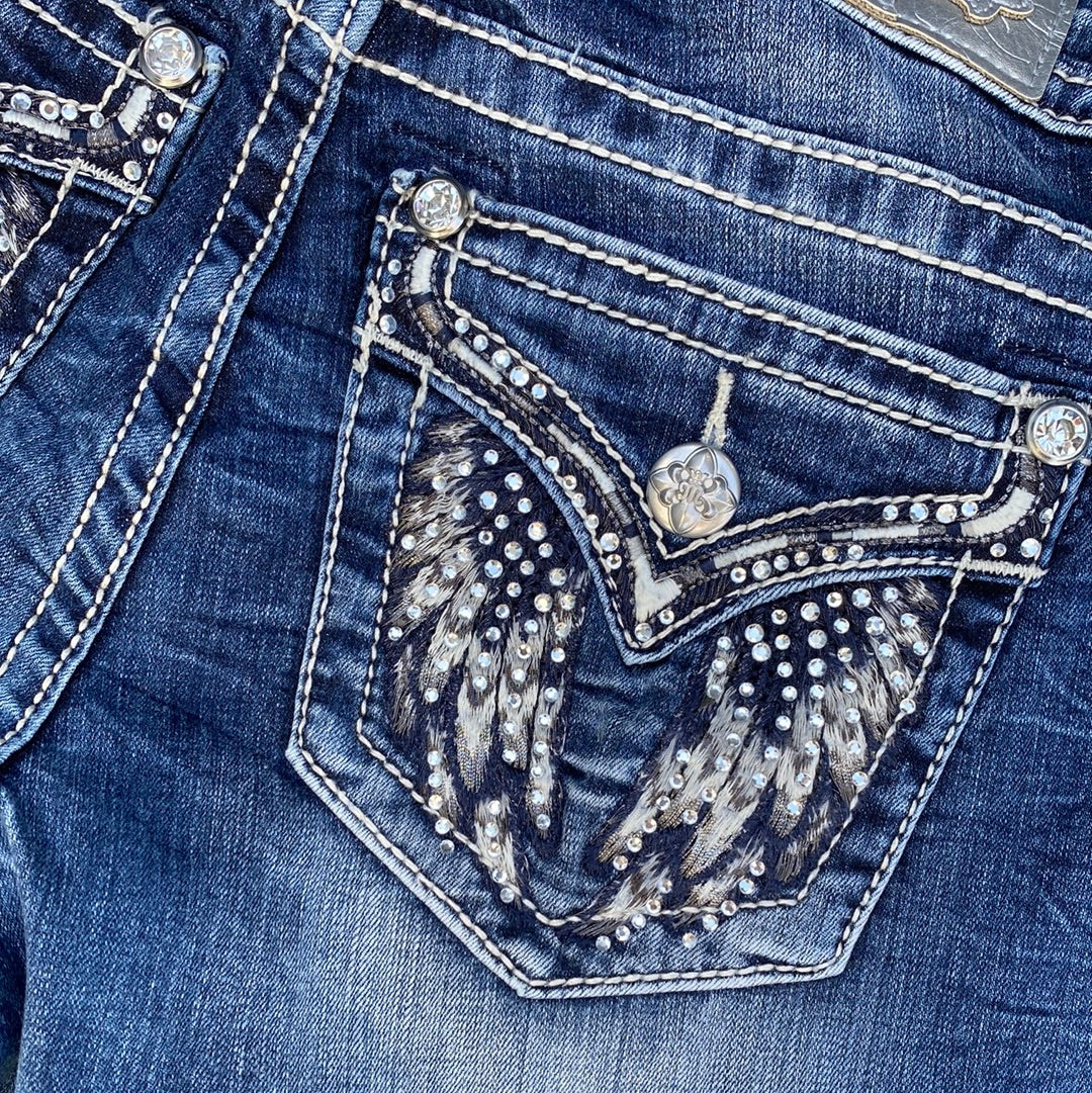 angel wing miss me jeans