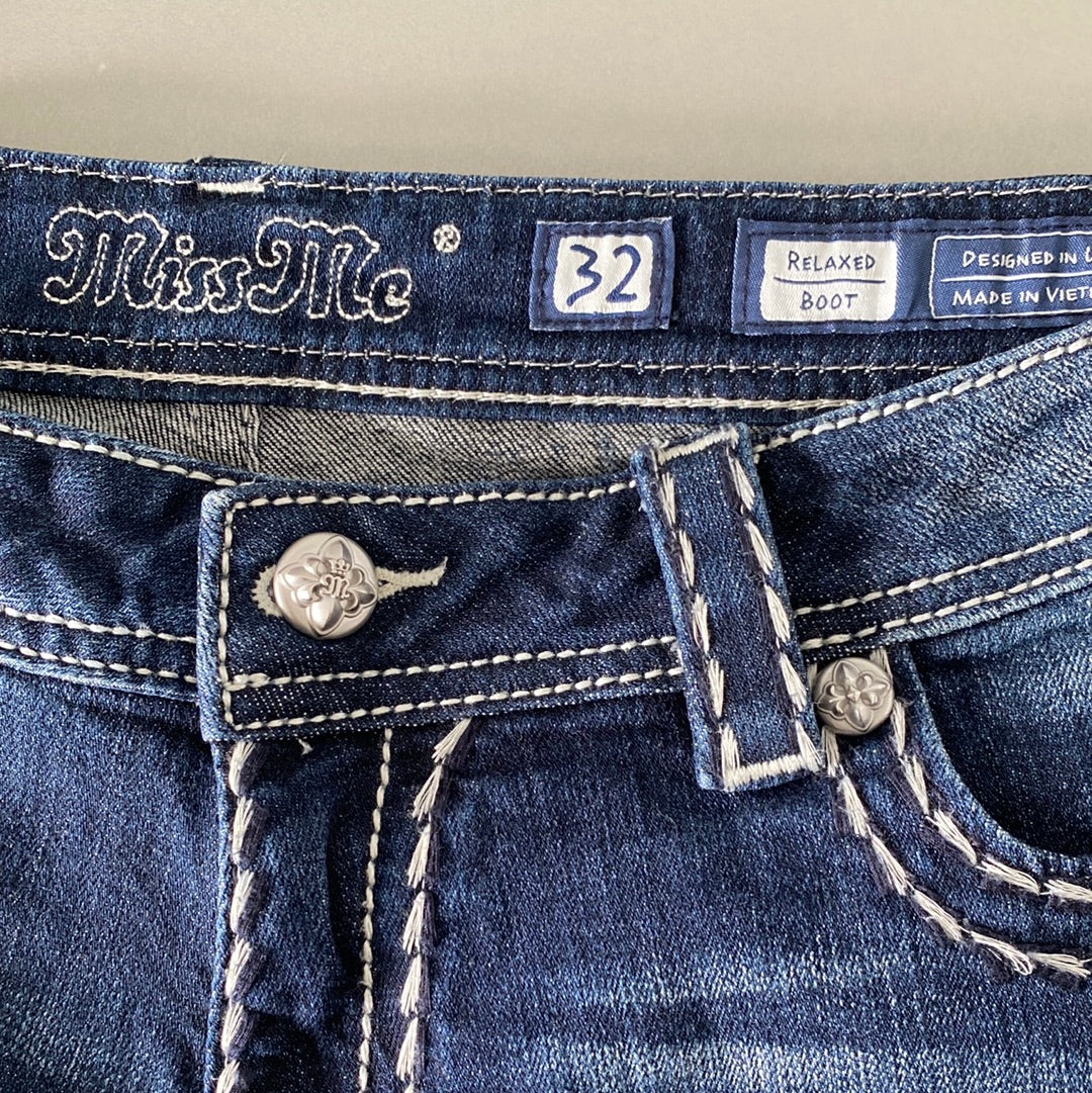 dark wash miss me jeans