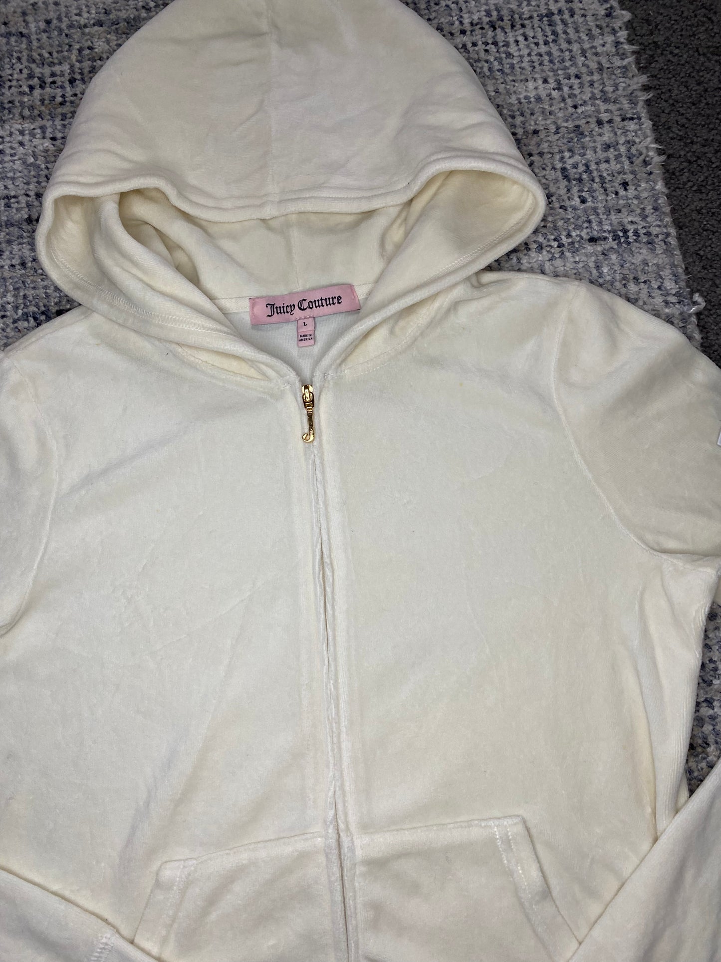♡ juicy couture cream jacket BNWT ♡