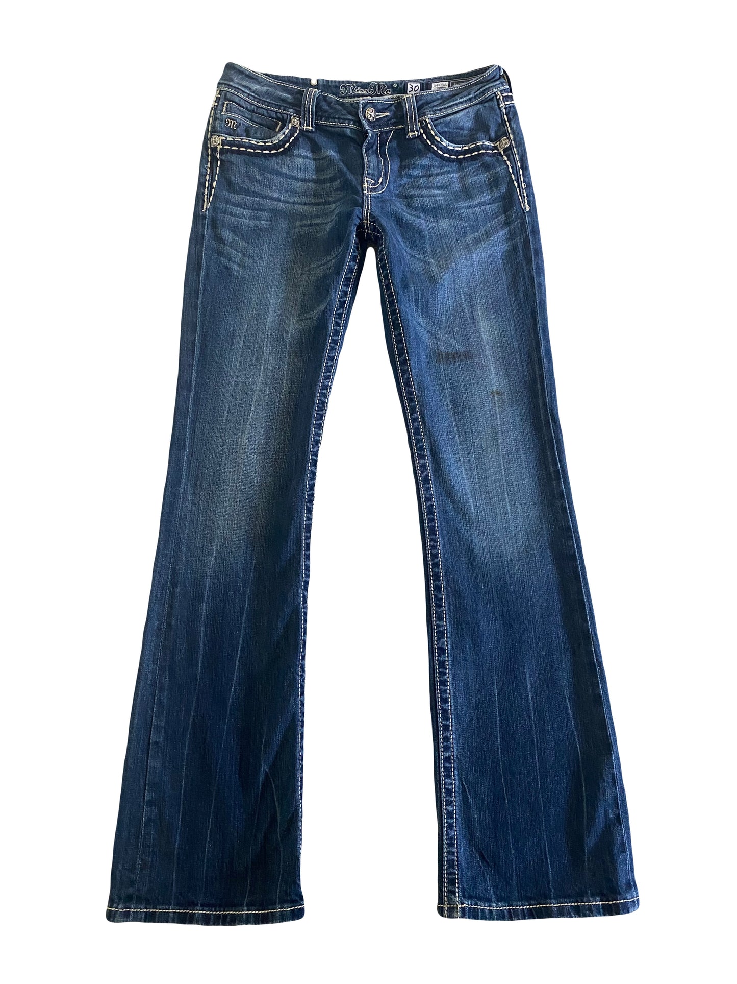 miss me dark wash bootcut jeans
