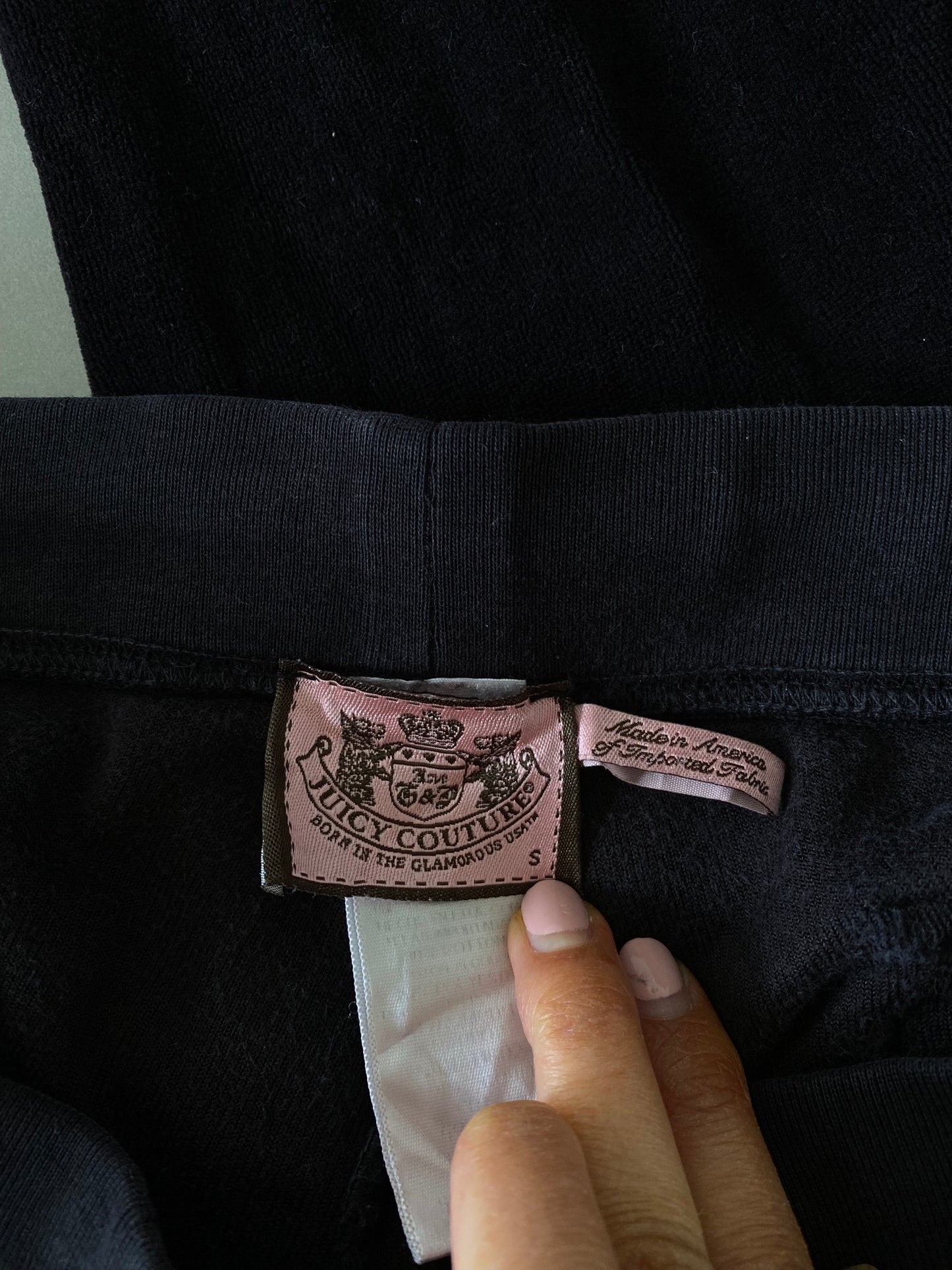 black juicy couture pants