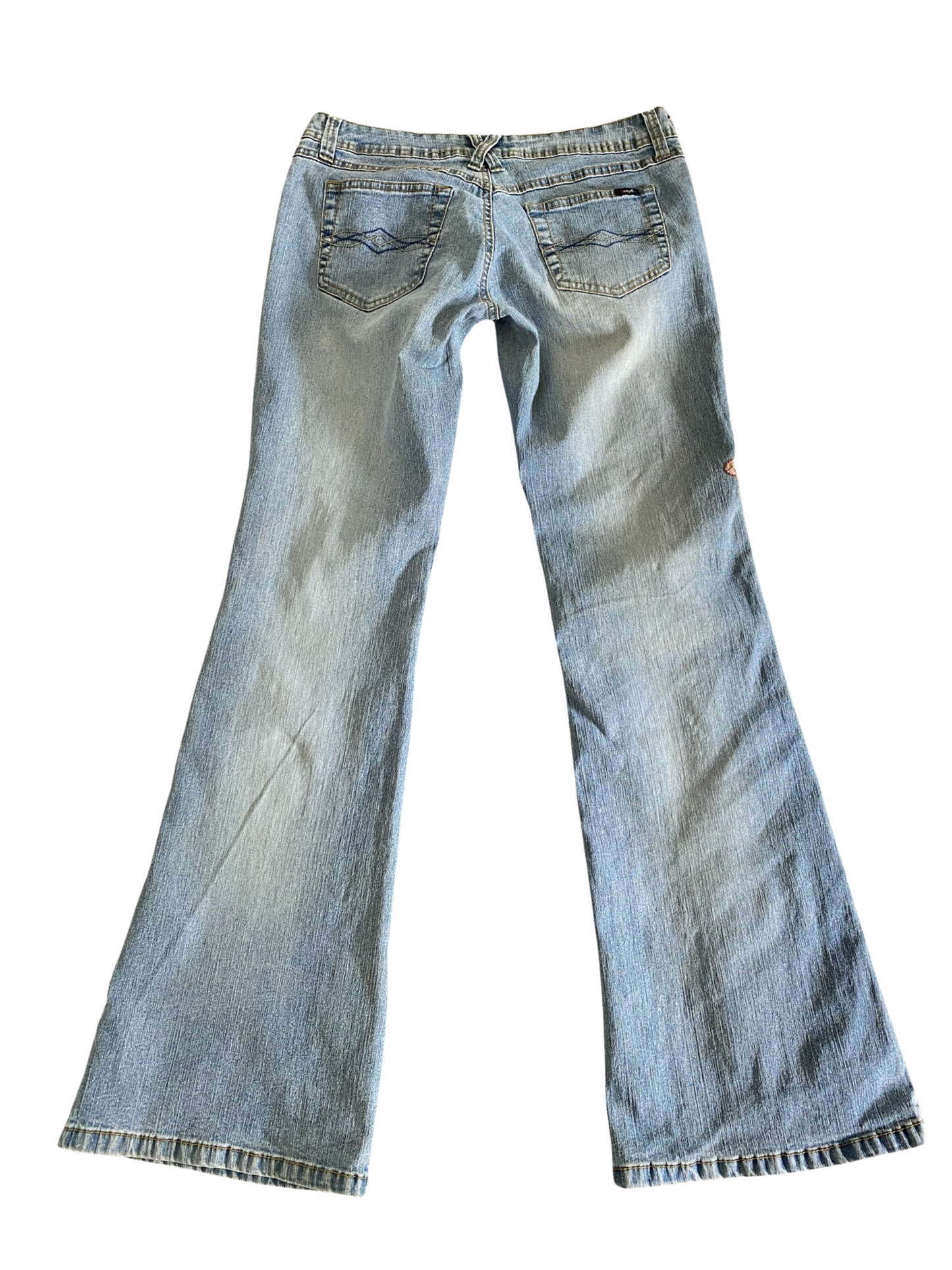 ♡ butterfly embroided angels jeans ♡