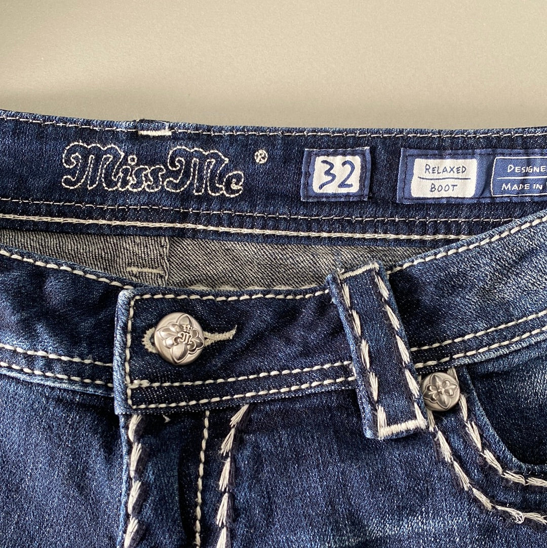 dark wash miss me jeans