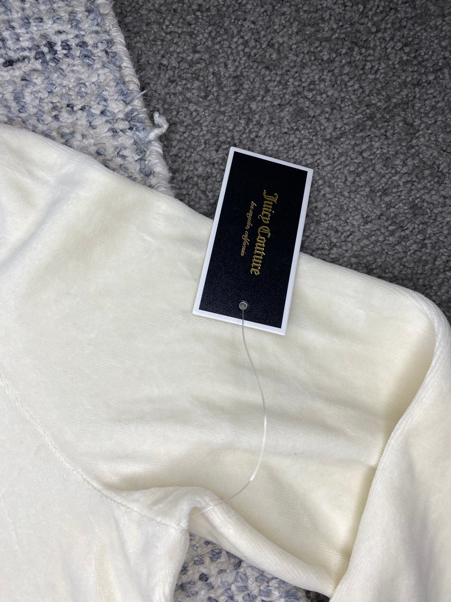 ♡ juicy couture cream jacket BNWT ♡