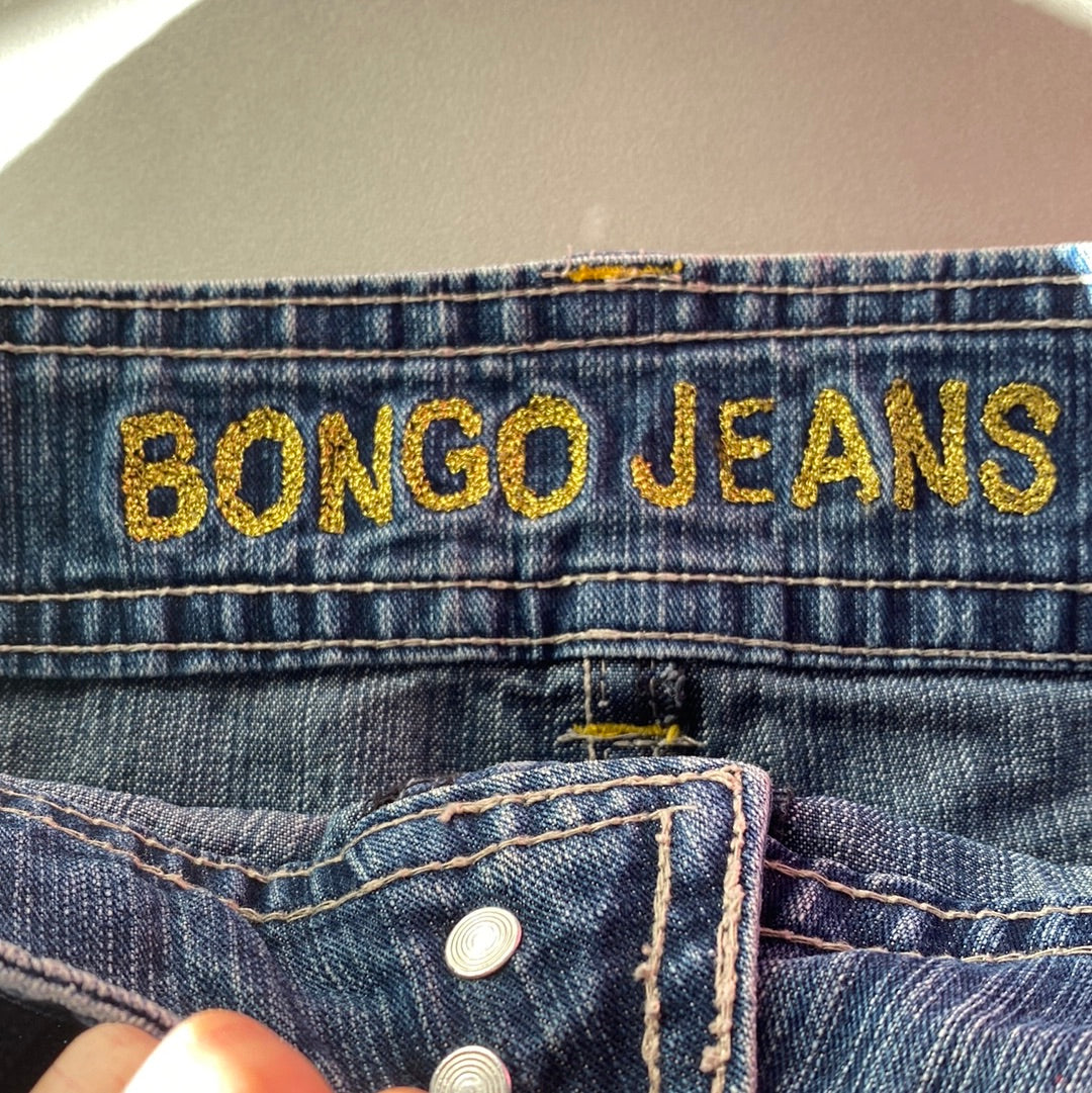 bongo denim mini skirt