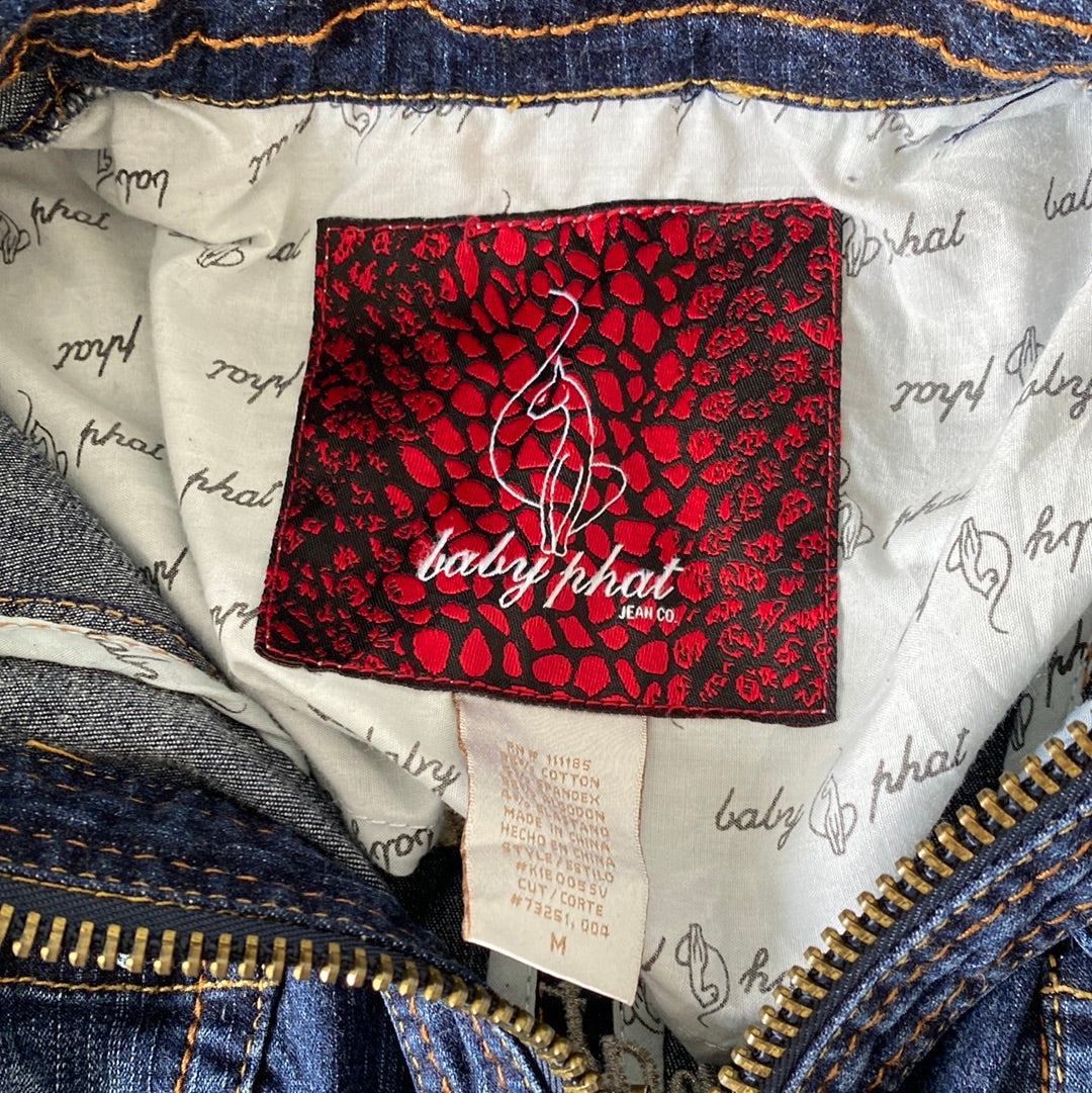 ♡ baby phat denim jacket ♡