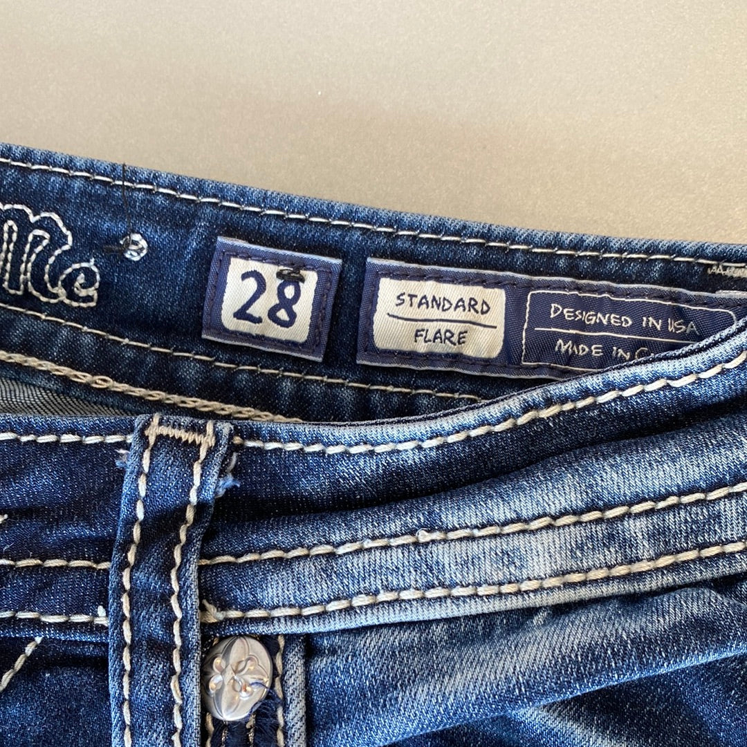 ♡ angel wing flare miss me jeans ♡