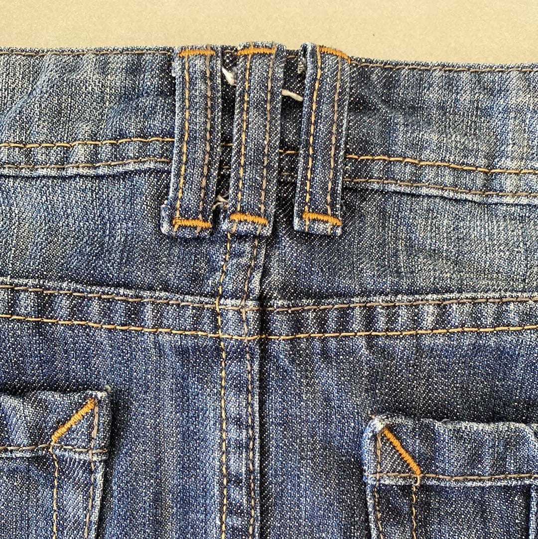 garage denim skirt