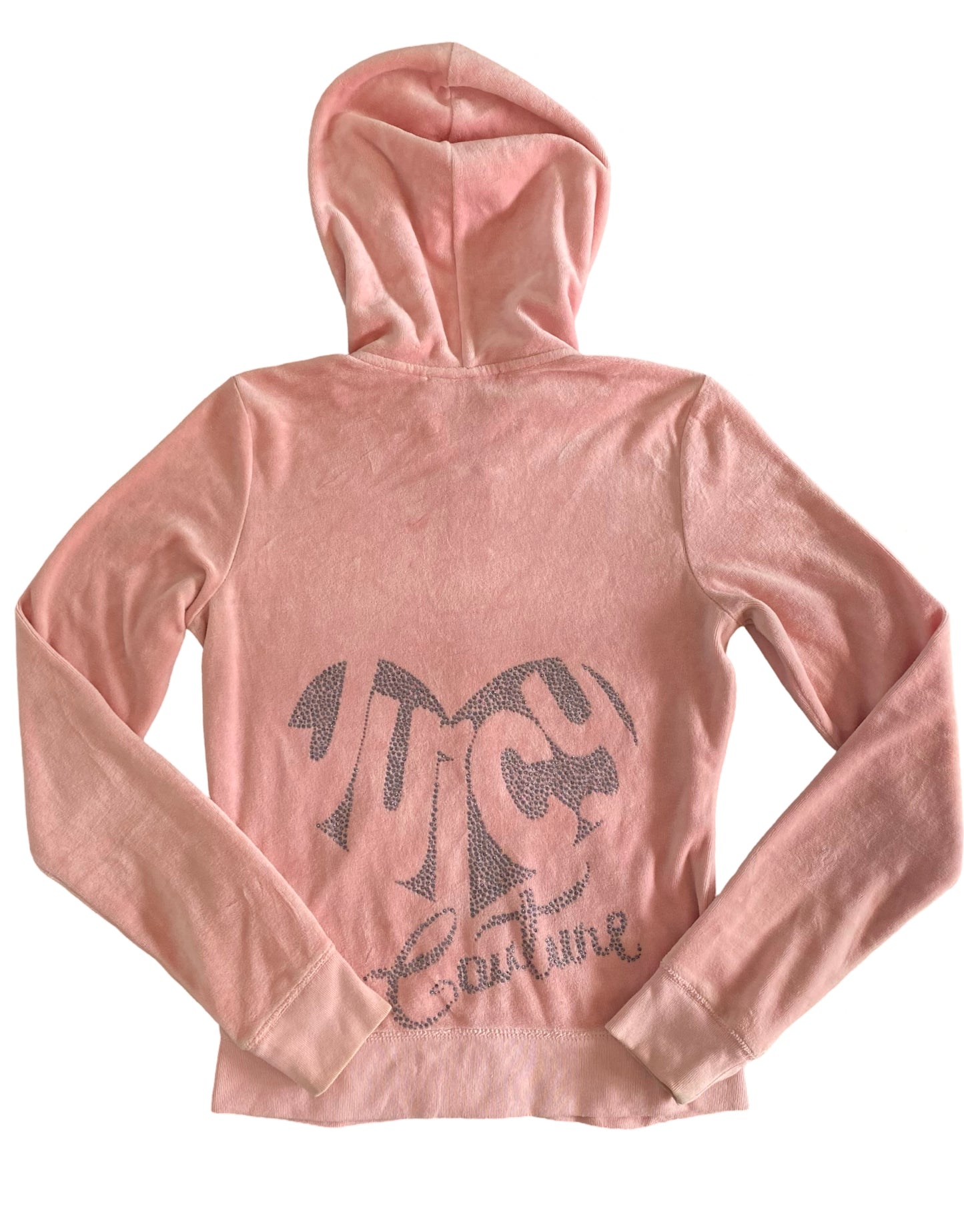 light pink juicy couture zip up