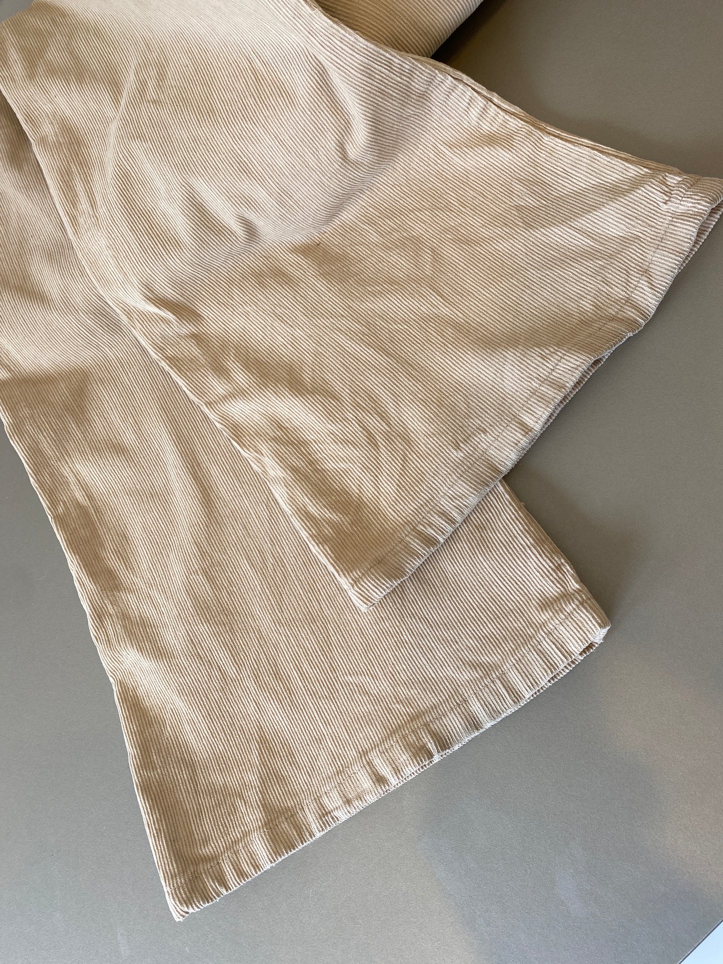 victoria beckham cord flares