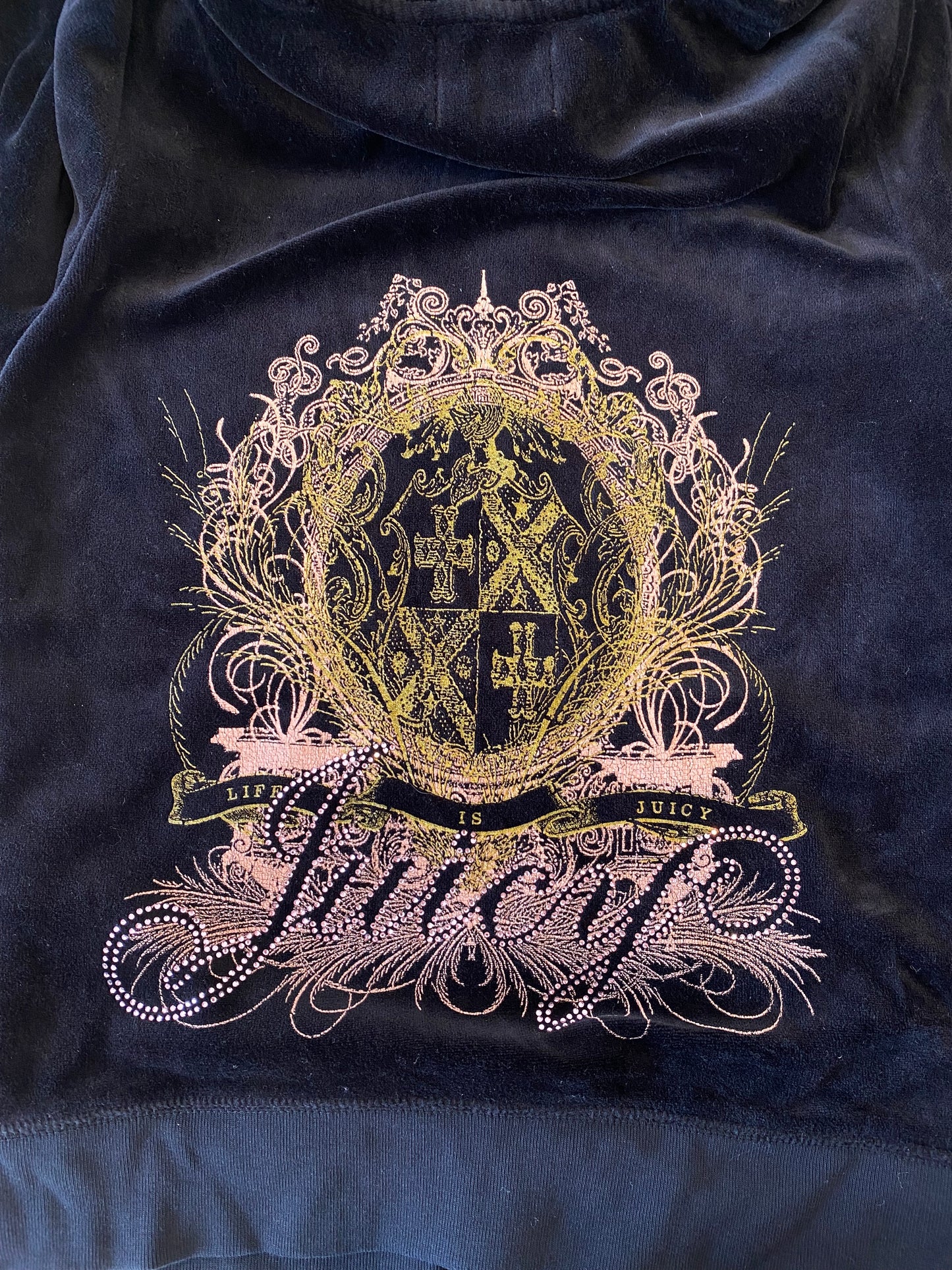 black juicy couture tracksuit