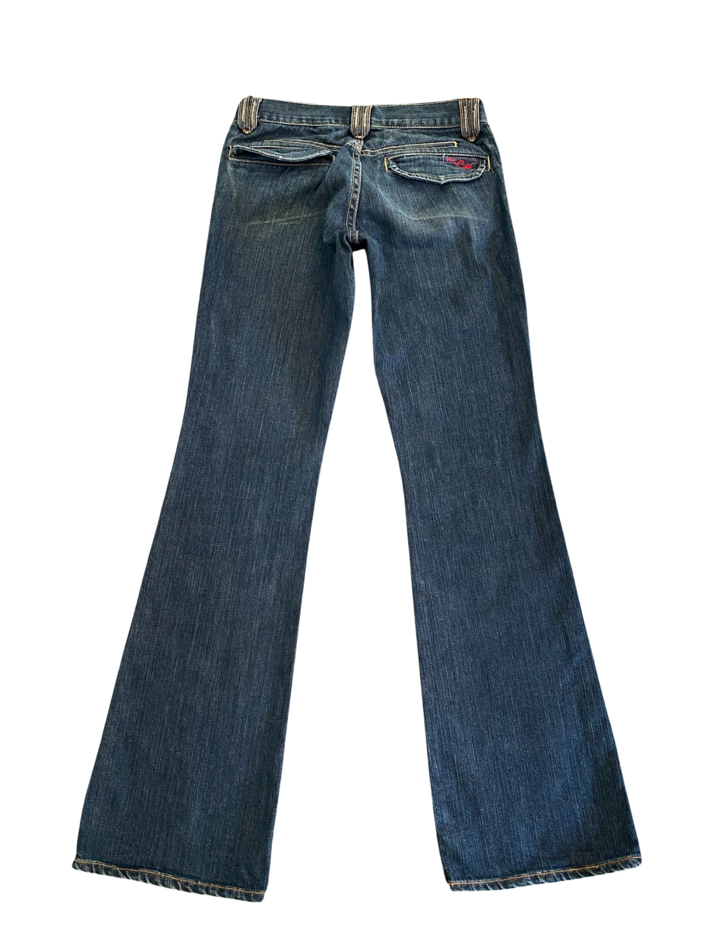 blue cult flared jeans