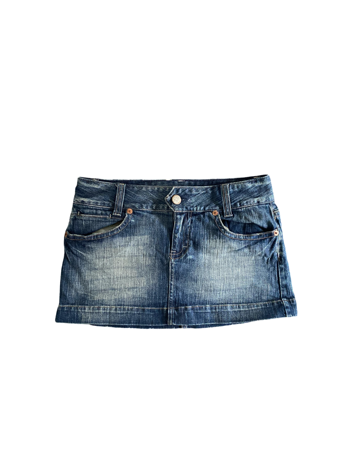 american eagle denim mini skirt