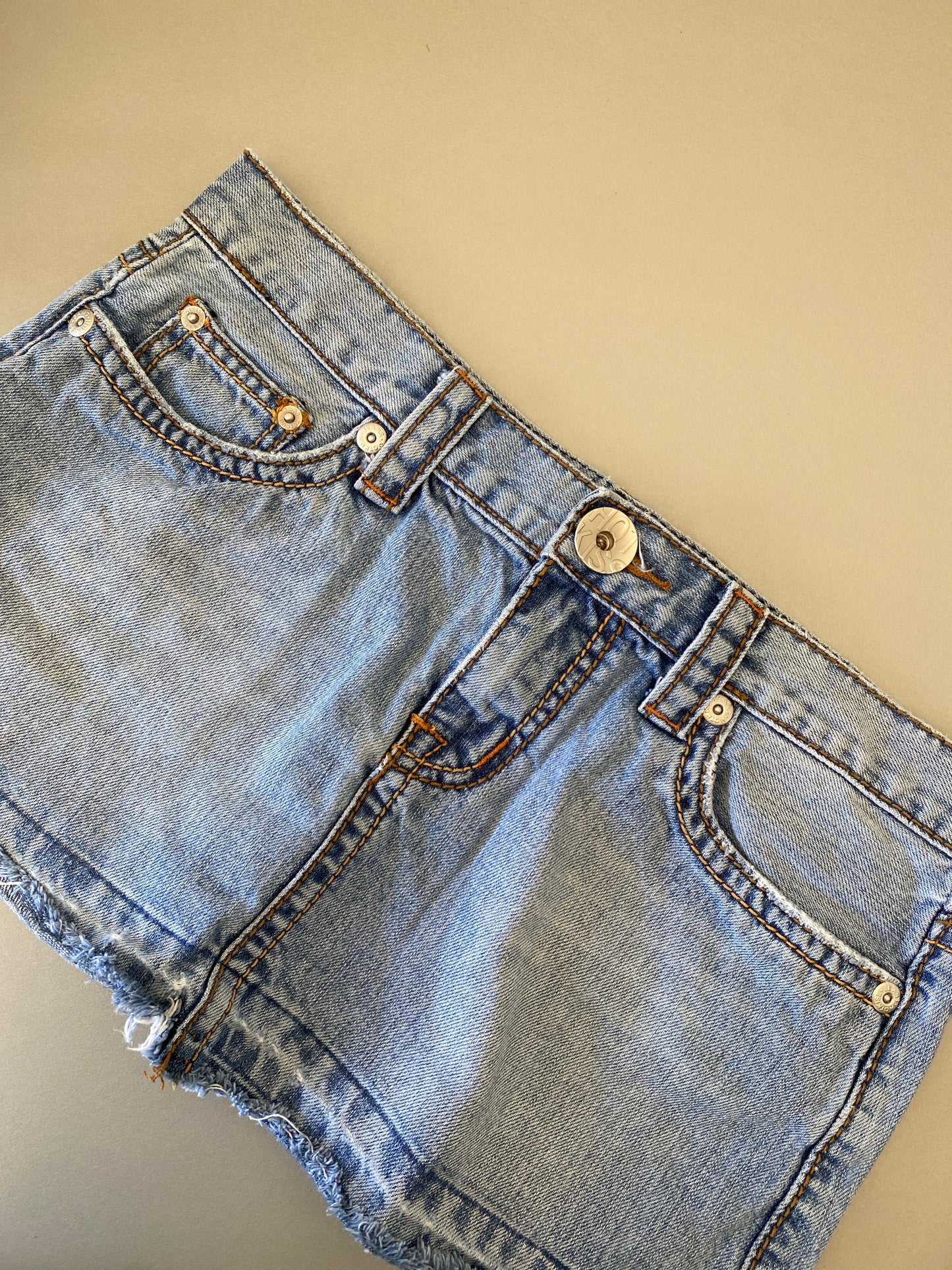 hot kiss denim mini skirt