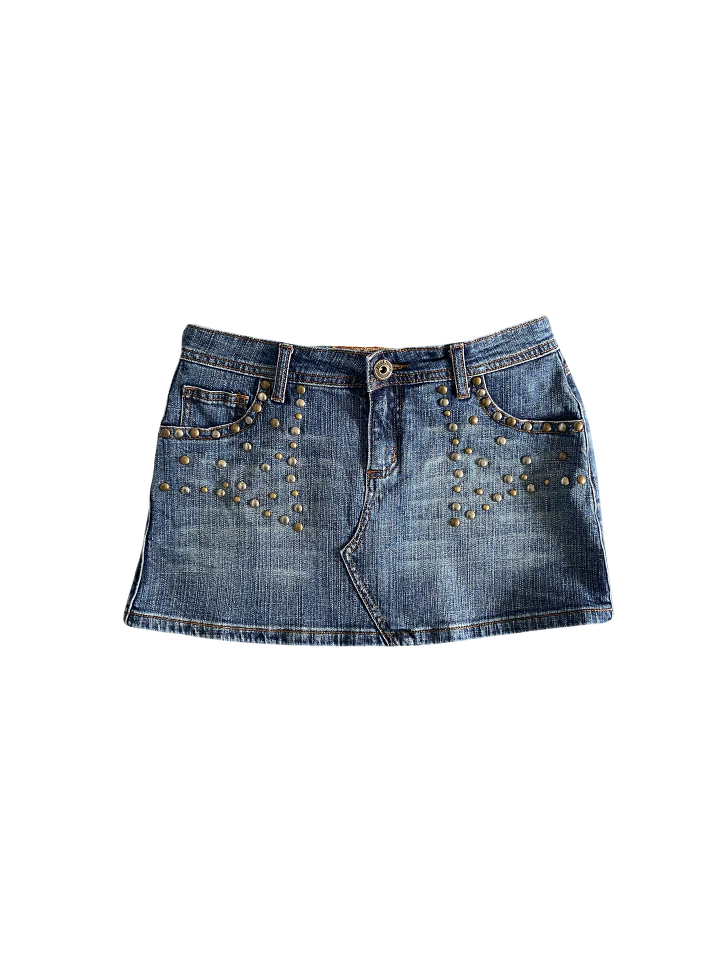 mudd denim mini skirt