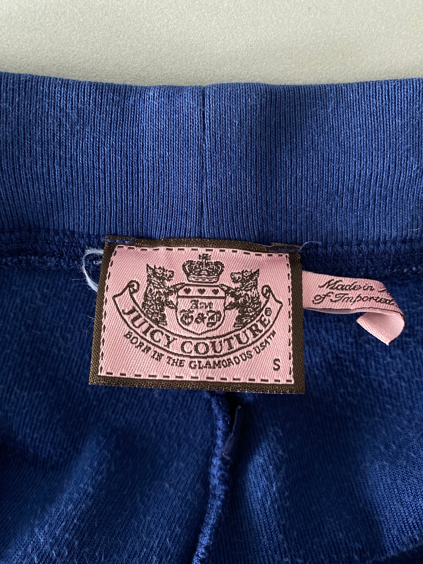 navy juicy couture “lady juicy” pants