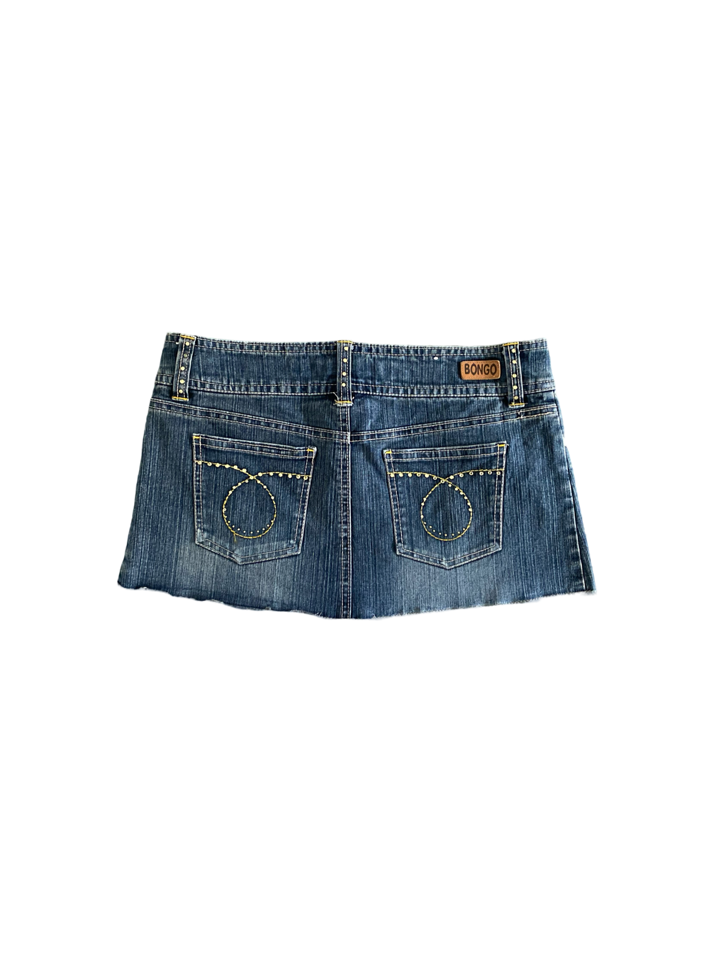 bongo denim mini skirt