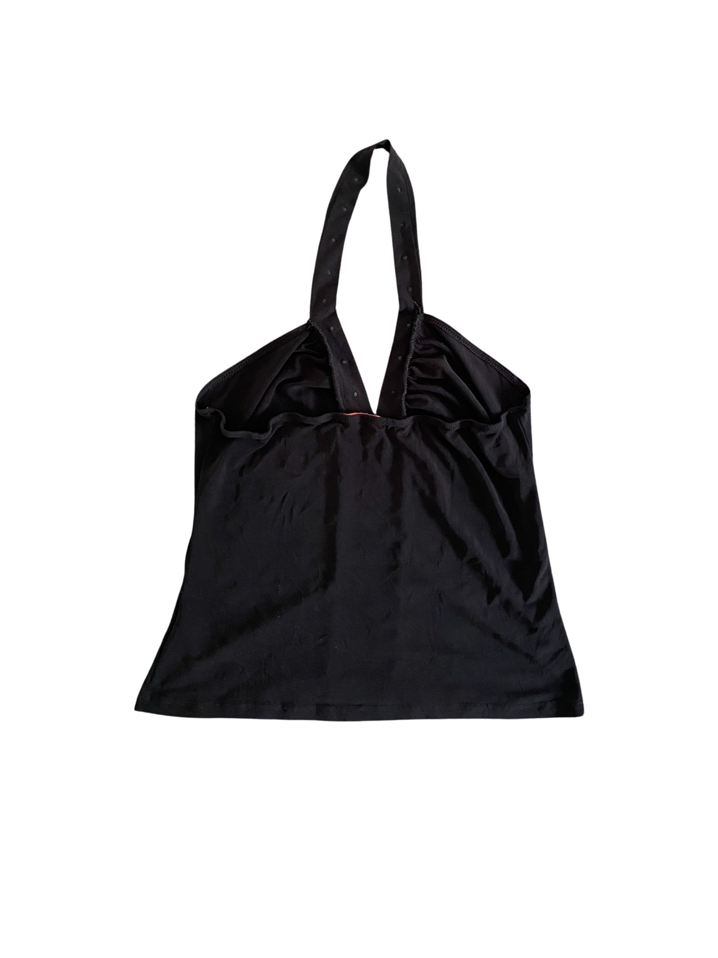 black halter top