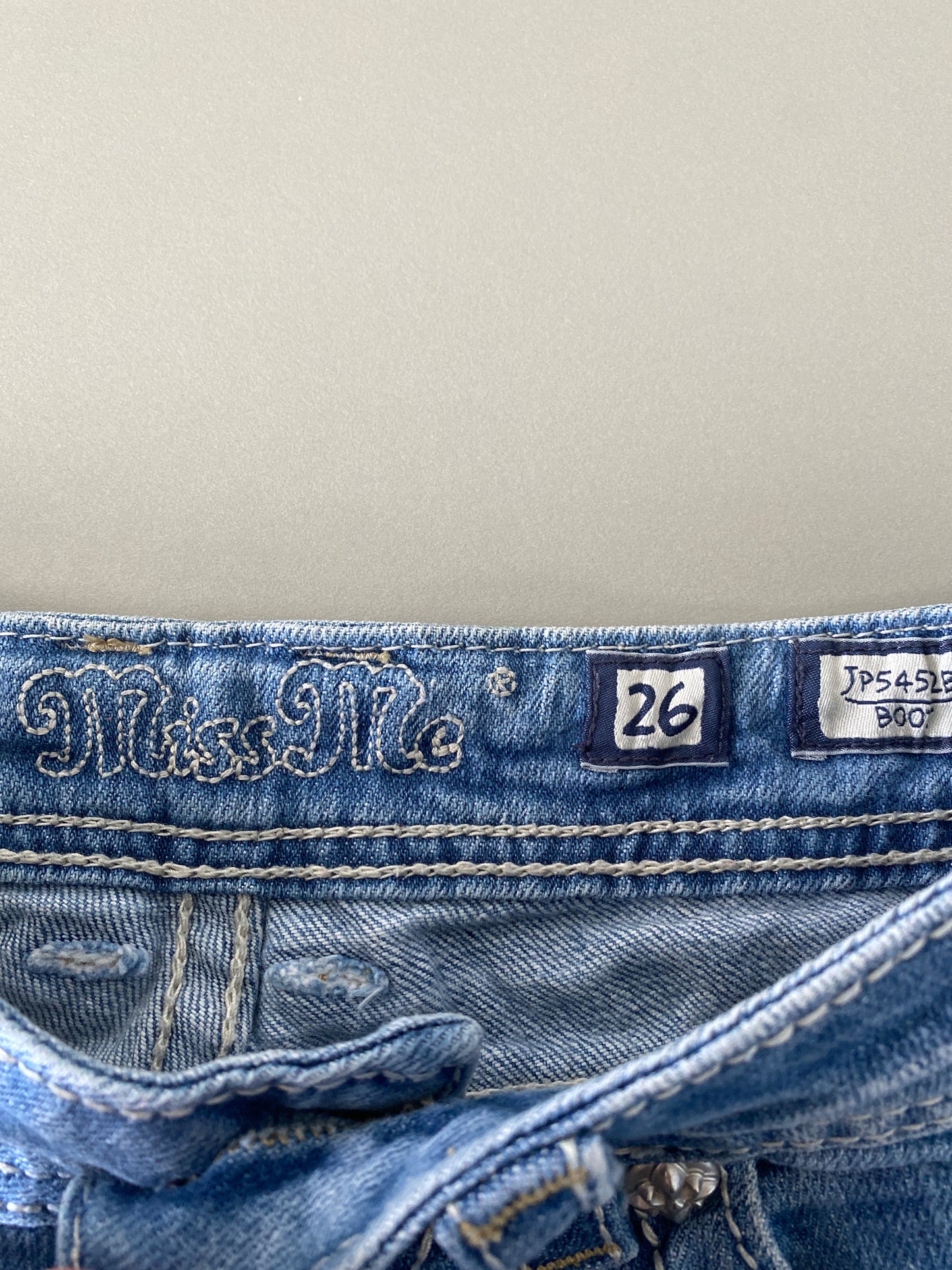miss me cross bootcut jeans