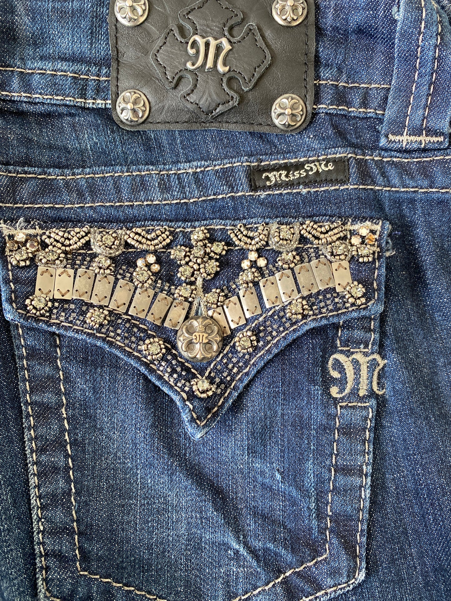 miss me dark wash bootcut jeans