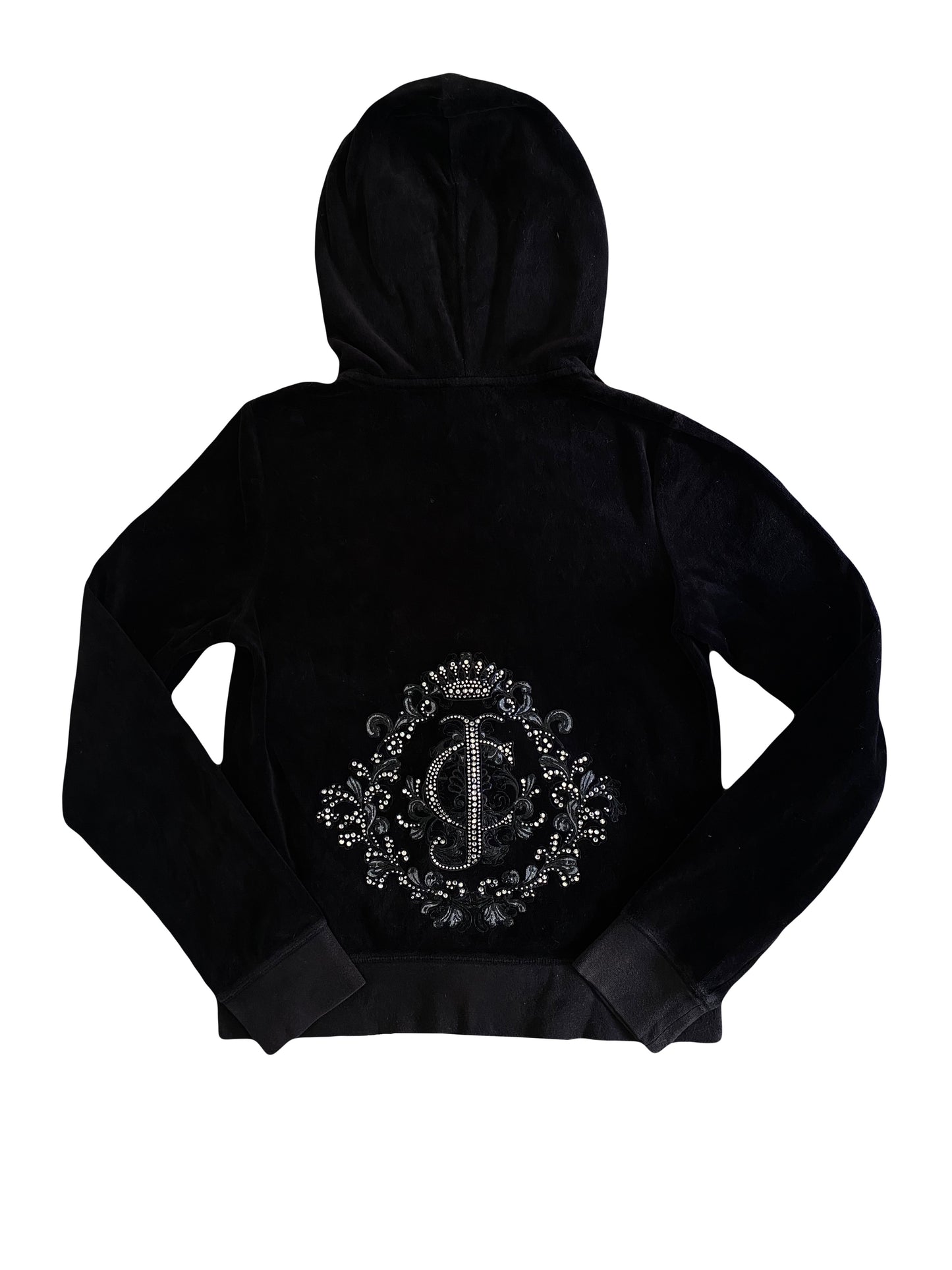 black juicy couture zip up