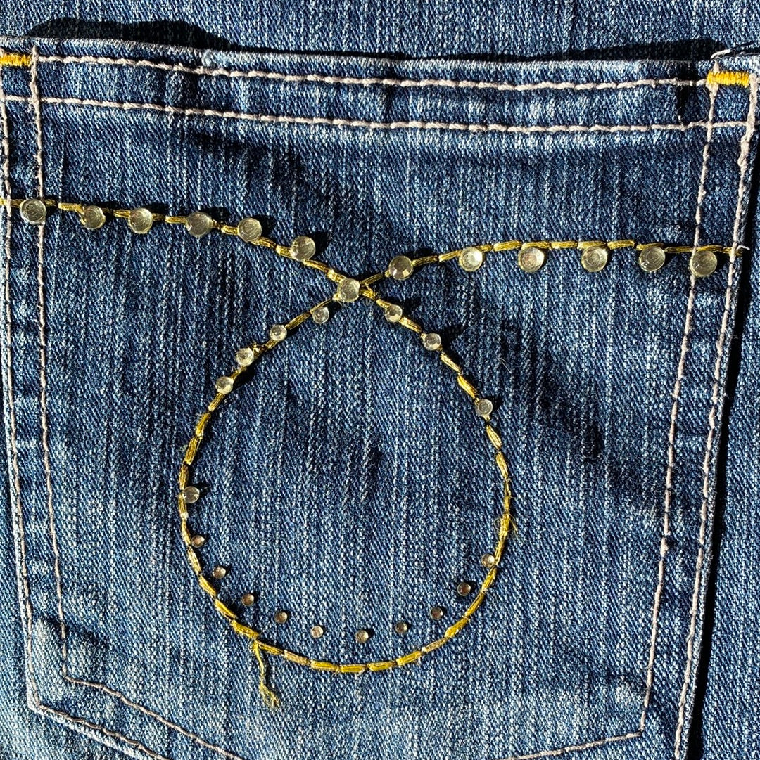 bongo denim mini skirt