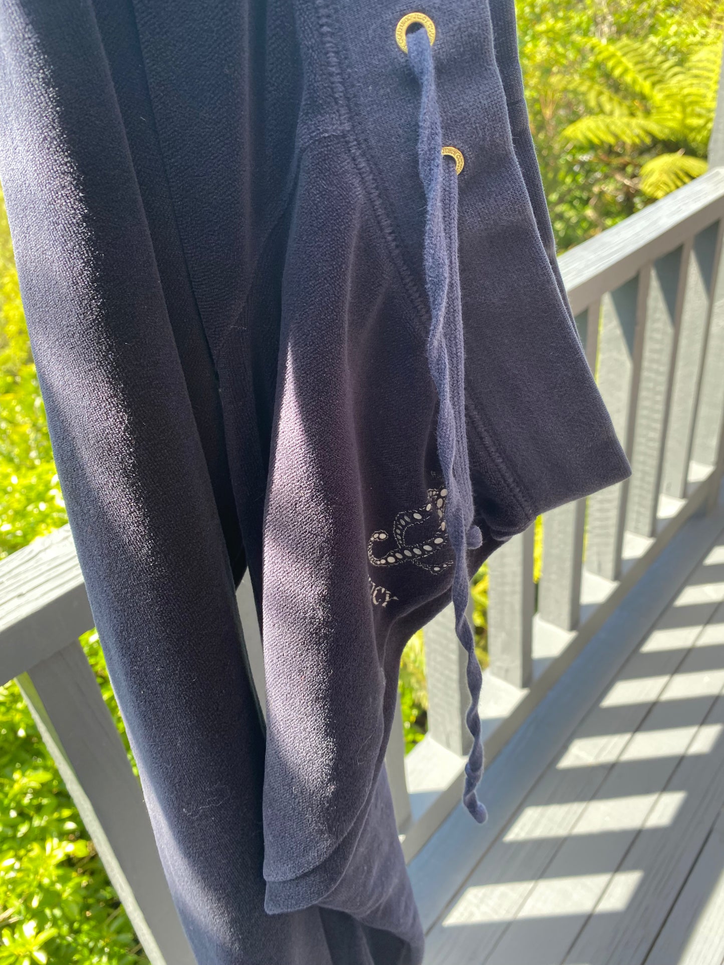 ♡ juicy couture navy pants ♡