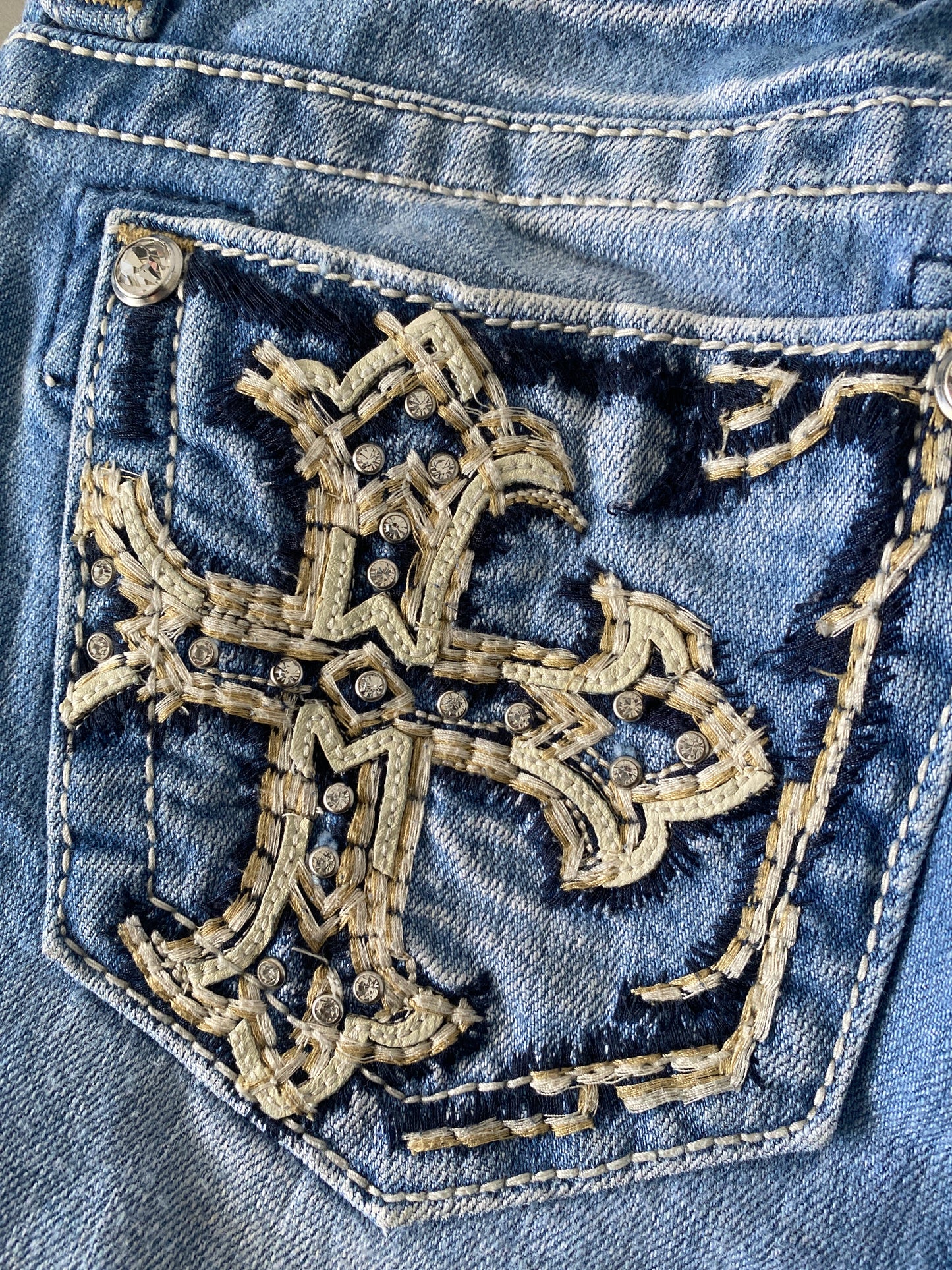 miss me cross bootcut jeans