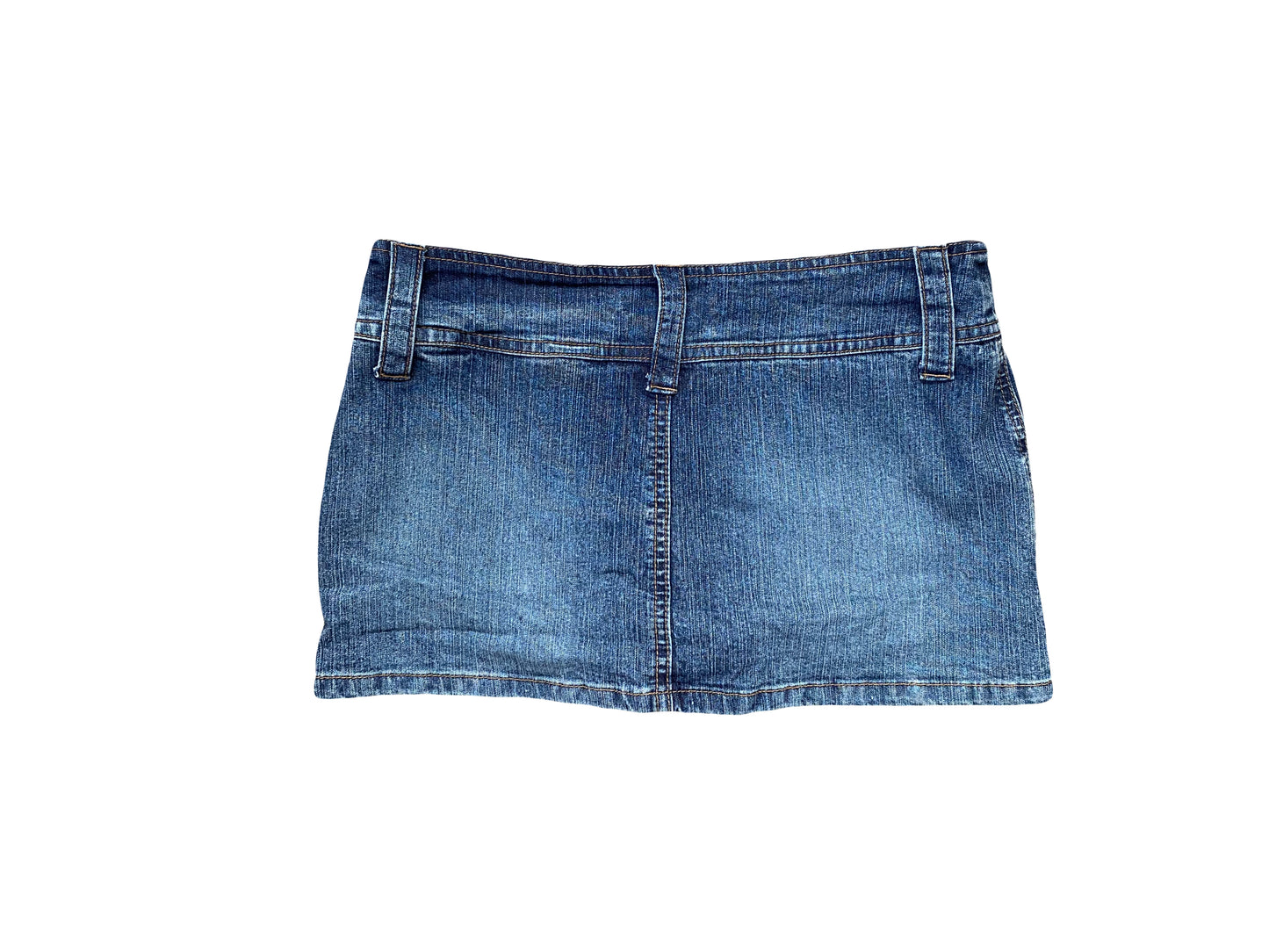 vintage garage denim mini skirt