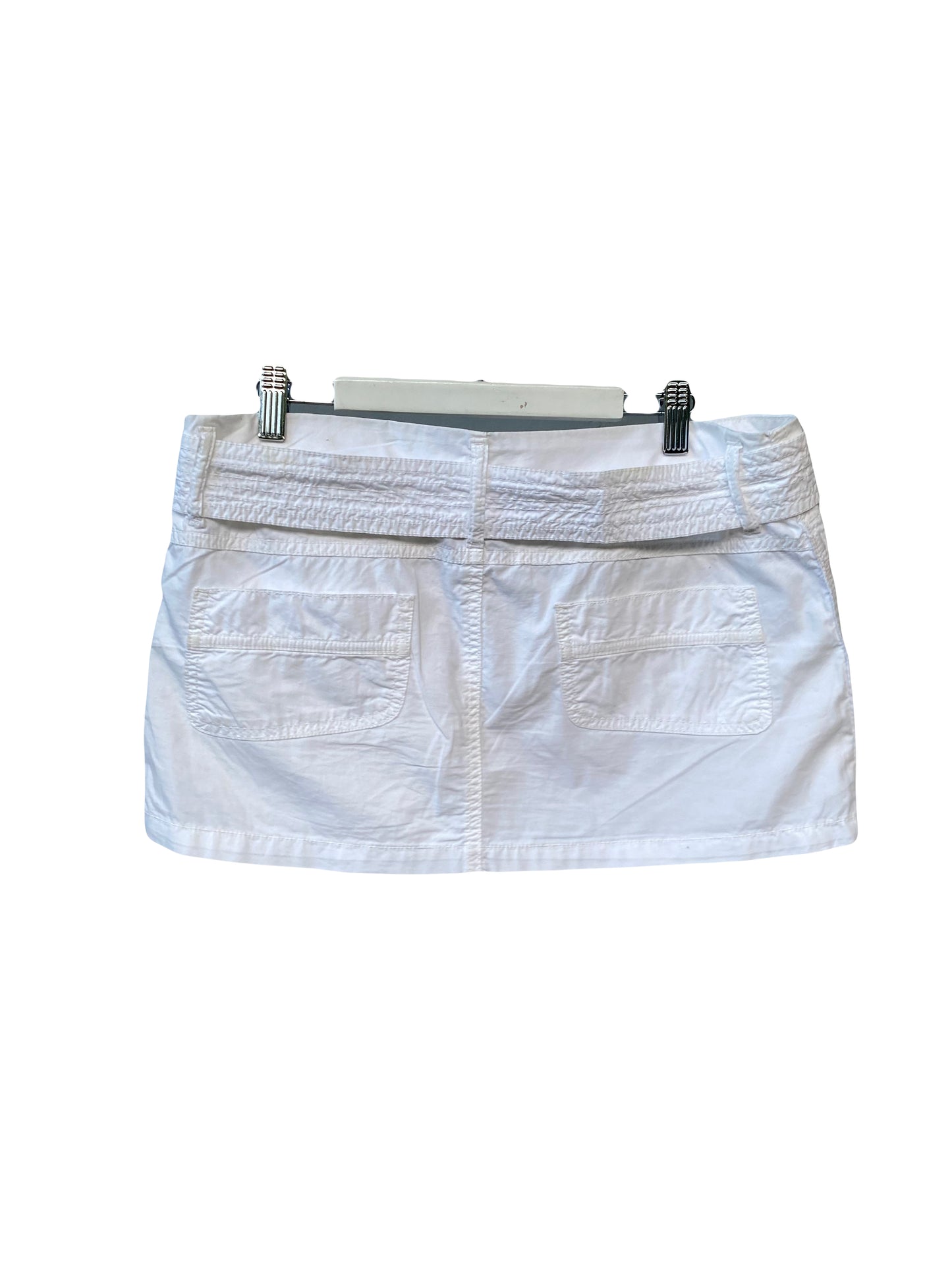 ♡white diesel mini skirt♡