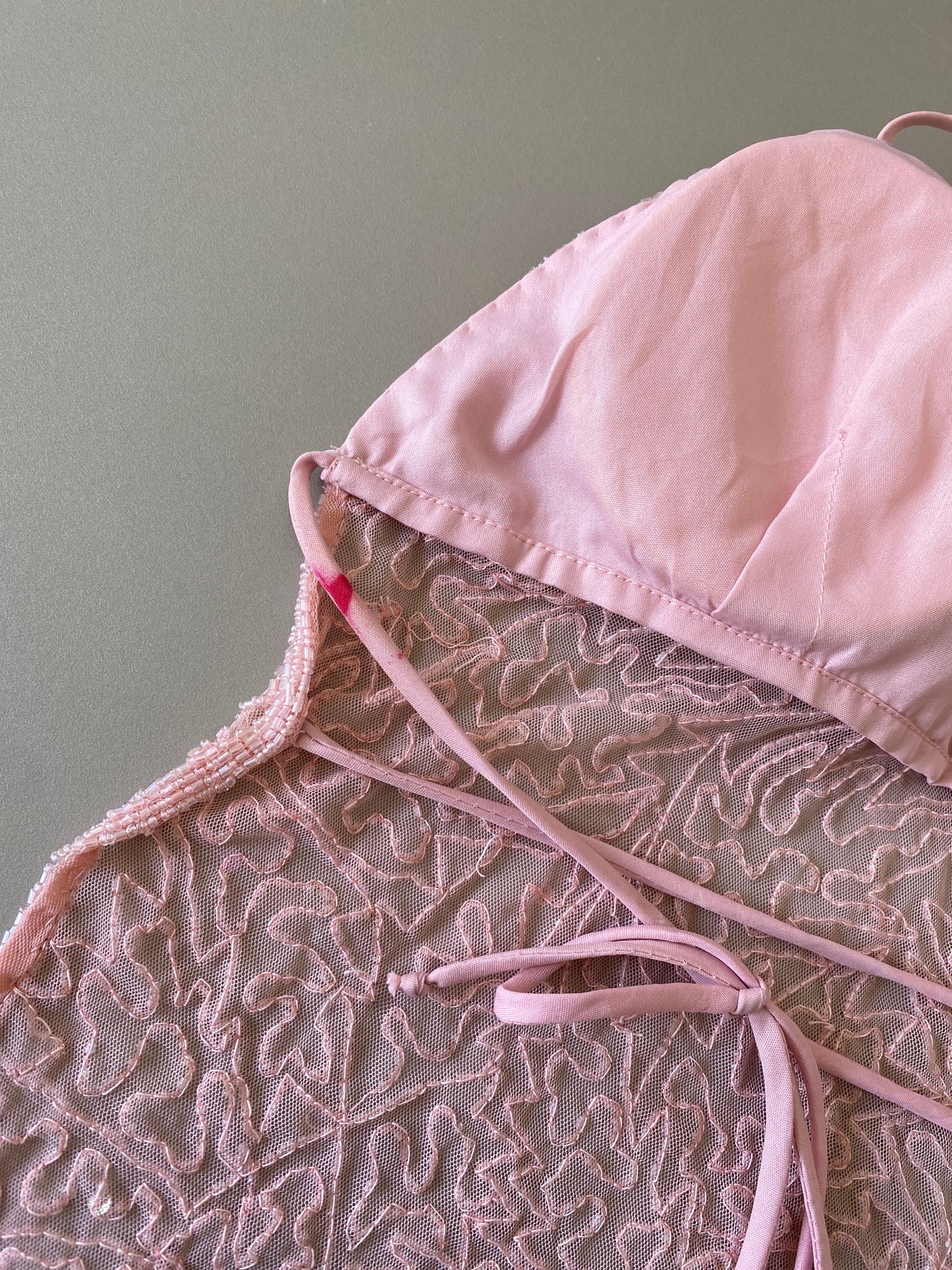 gorgeous pink bedazzeled top