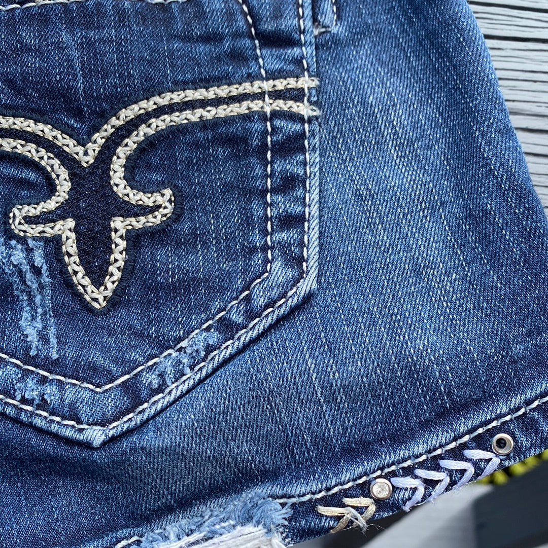 ♡ rock revival denim shorts ♡