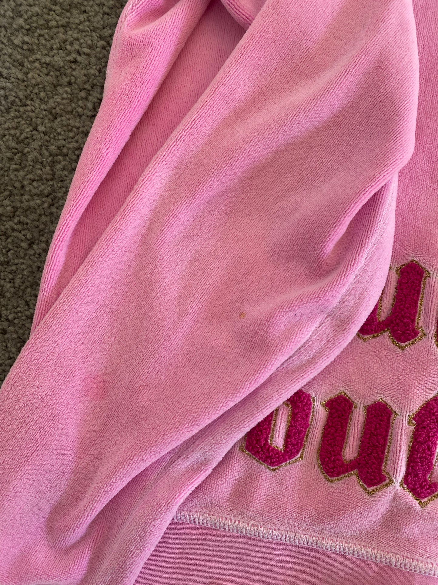 juicy couture pink zip up