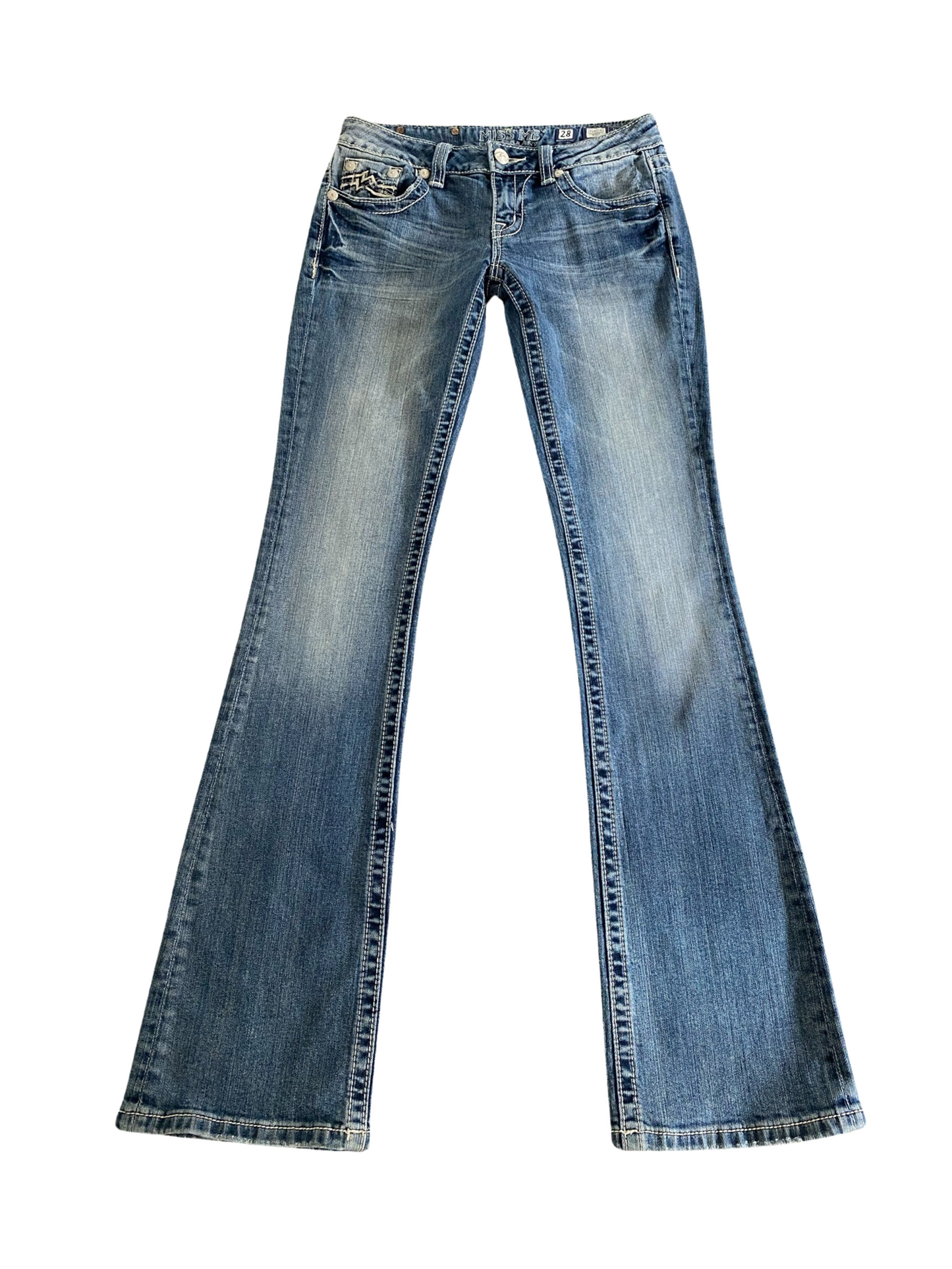 miss me bedazzled bootcut jeans