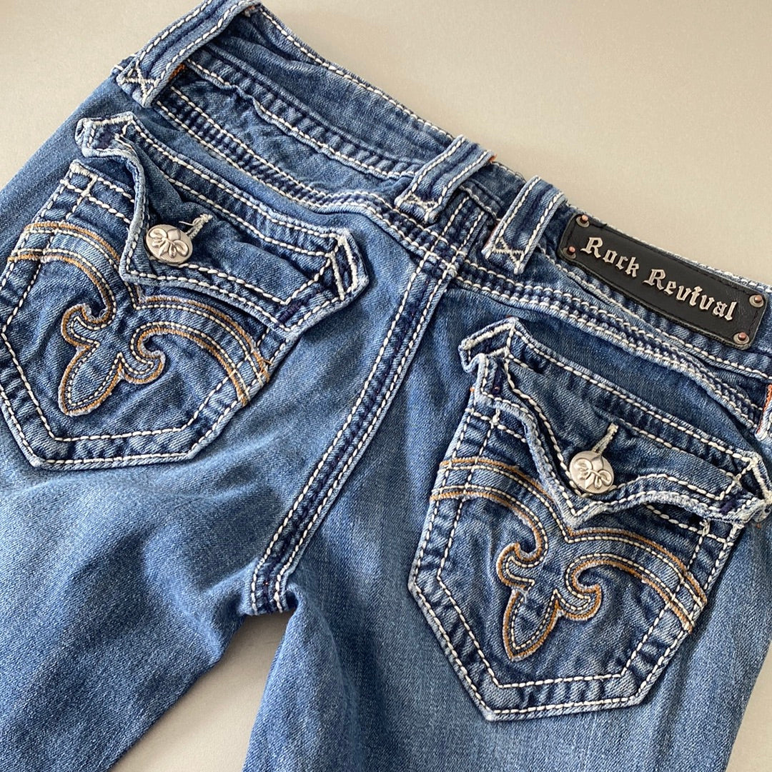 rock revival bootcut jeans