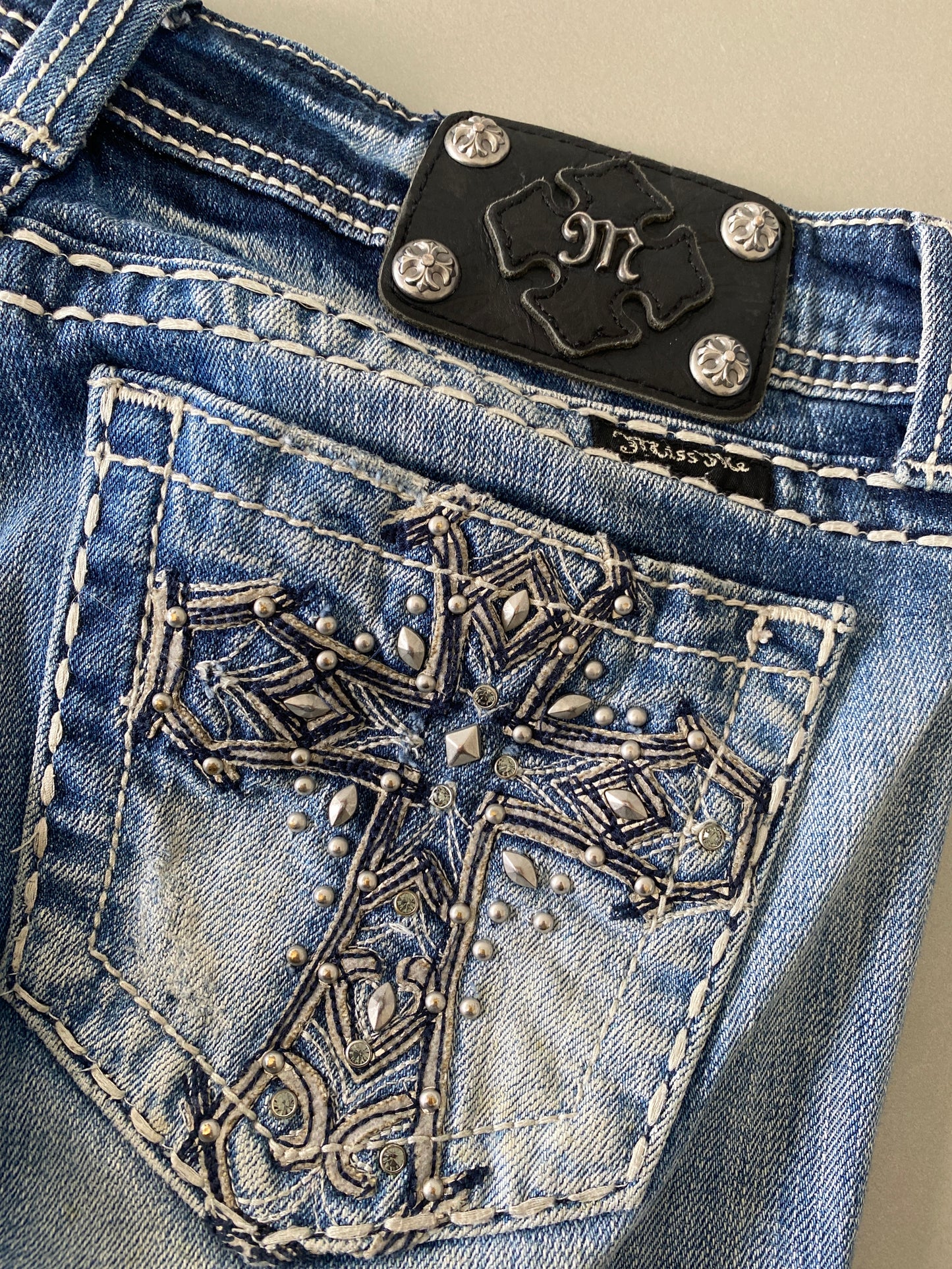 insane miss me bootcut cross jeans