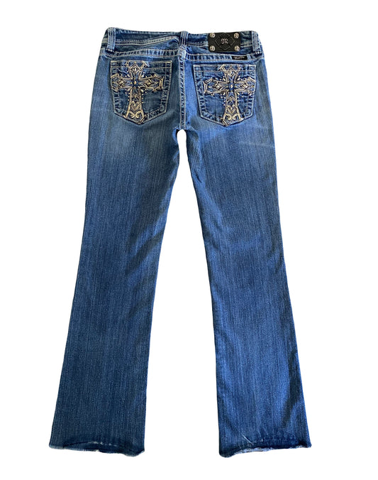 miss me cross bootcut jeans