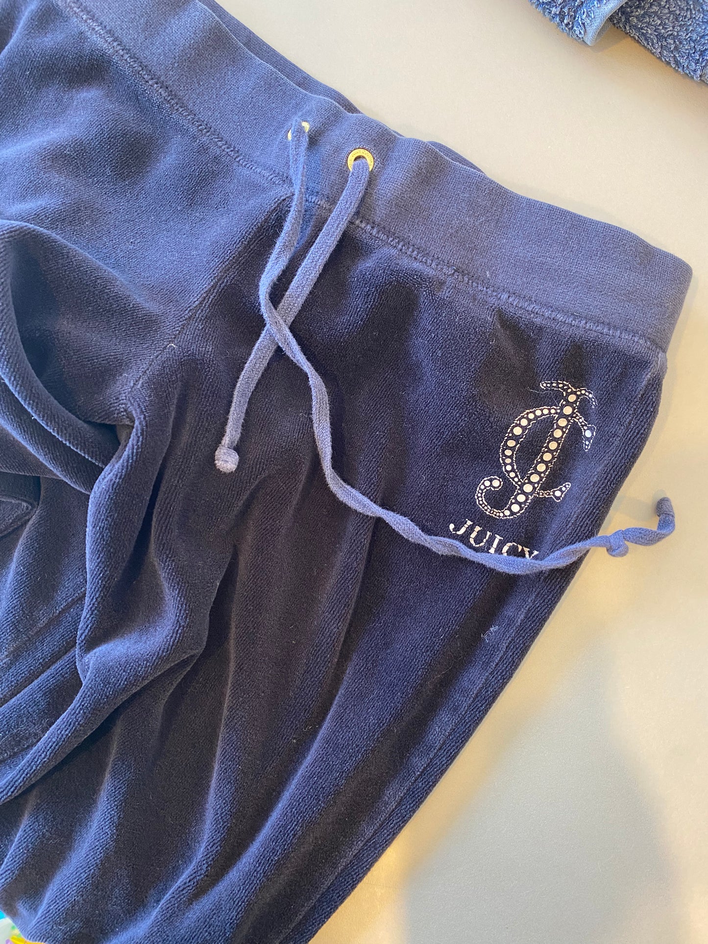 ♡ juicy couture navy pants ♡
