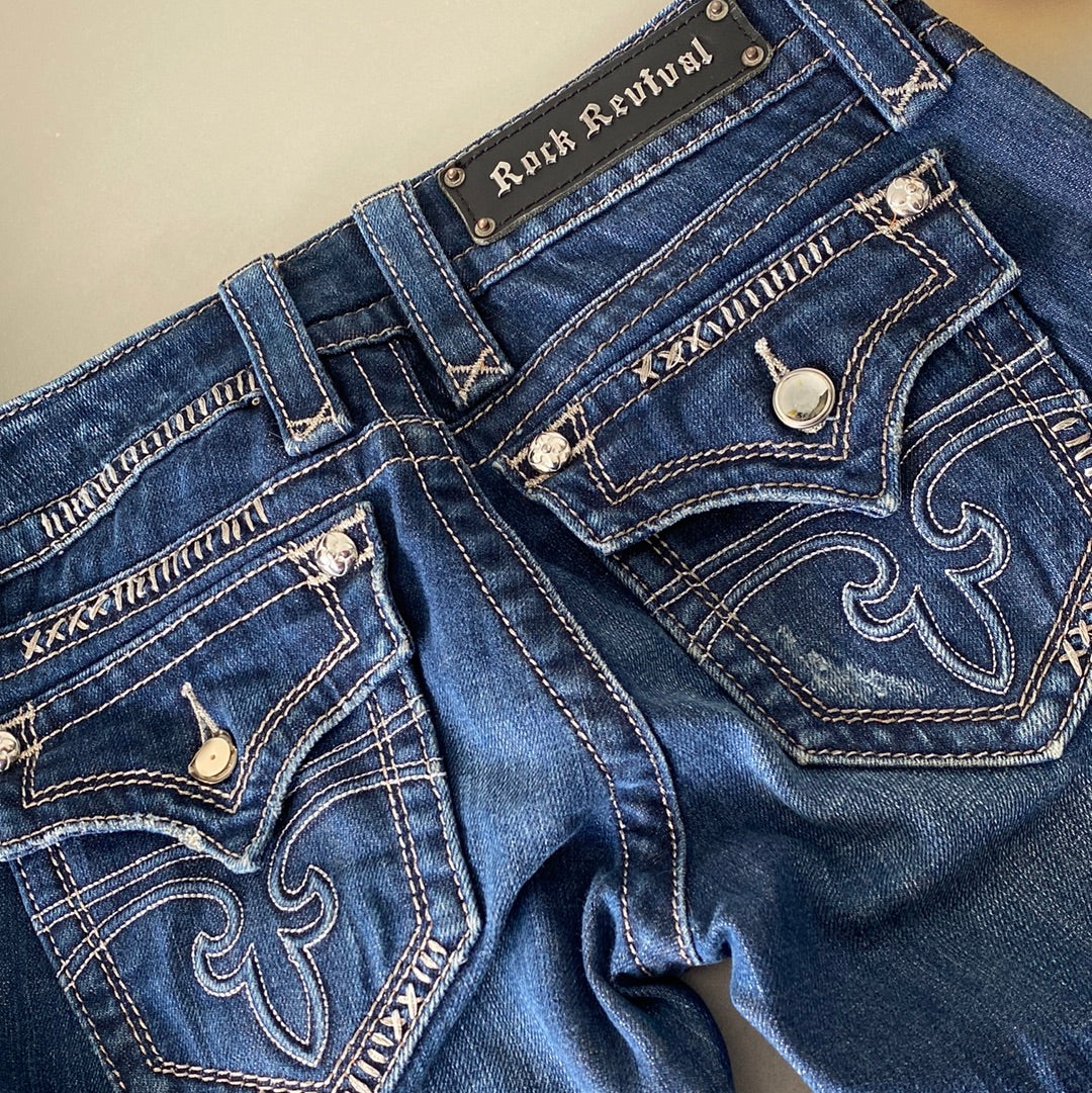 rock revival bootcut jeans
