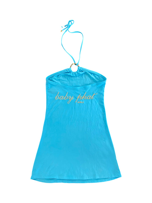 baby phat halter mini dress