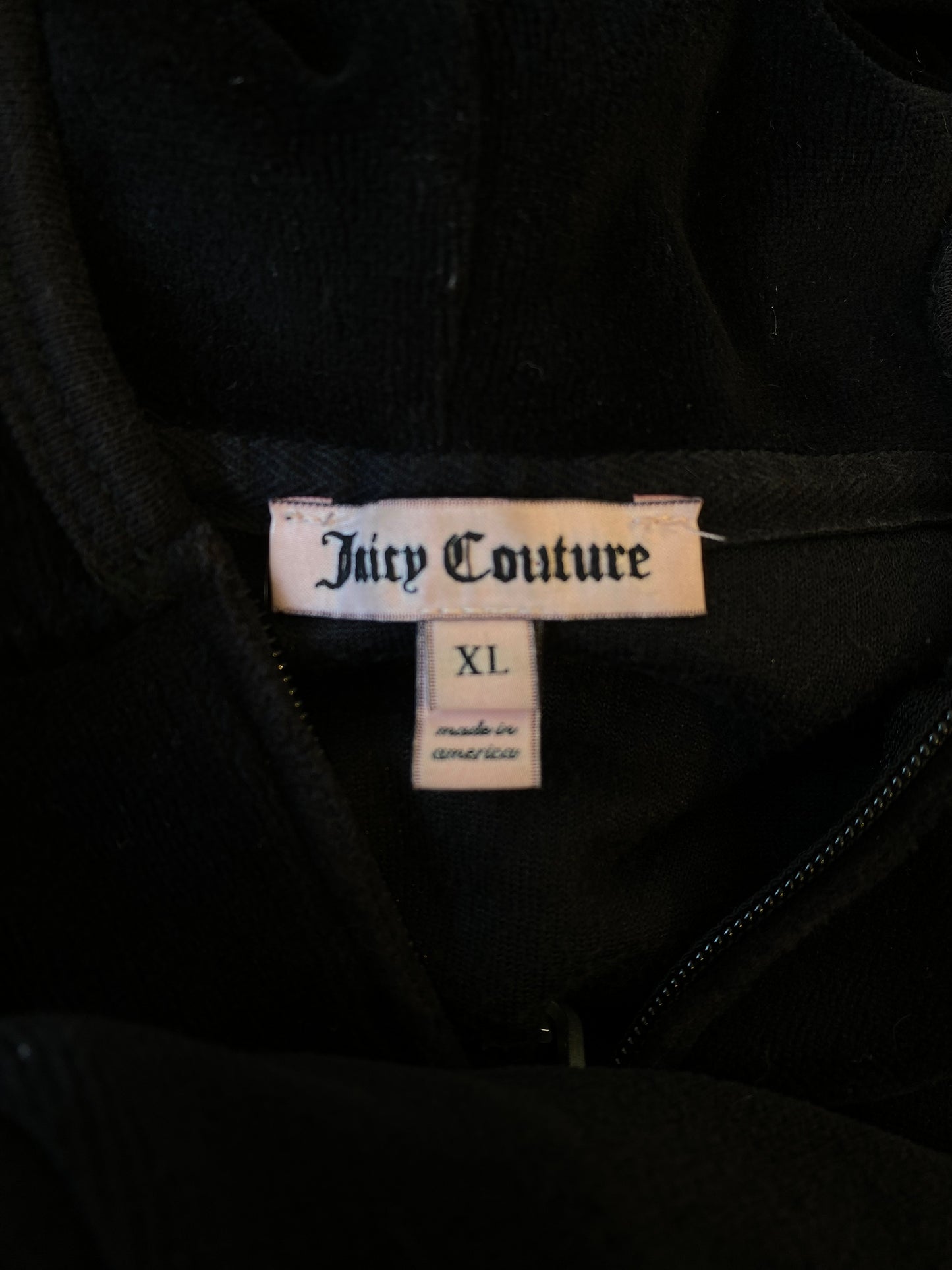 ♡ pink and black juicy couture scotty dog jacket ♡