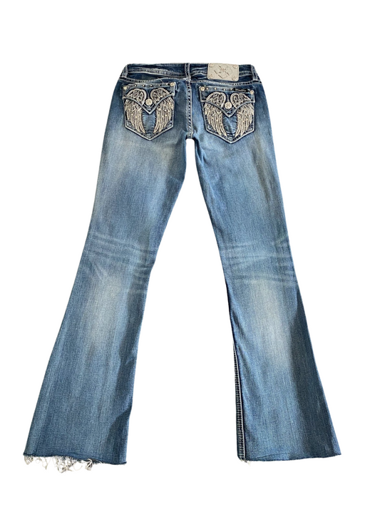 miss me angel wing jeans