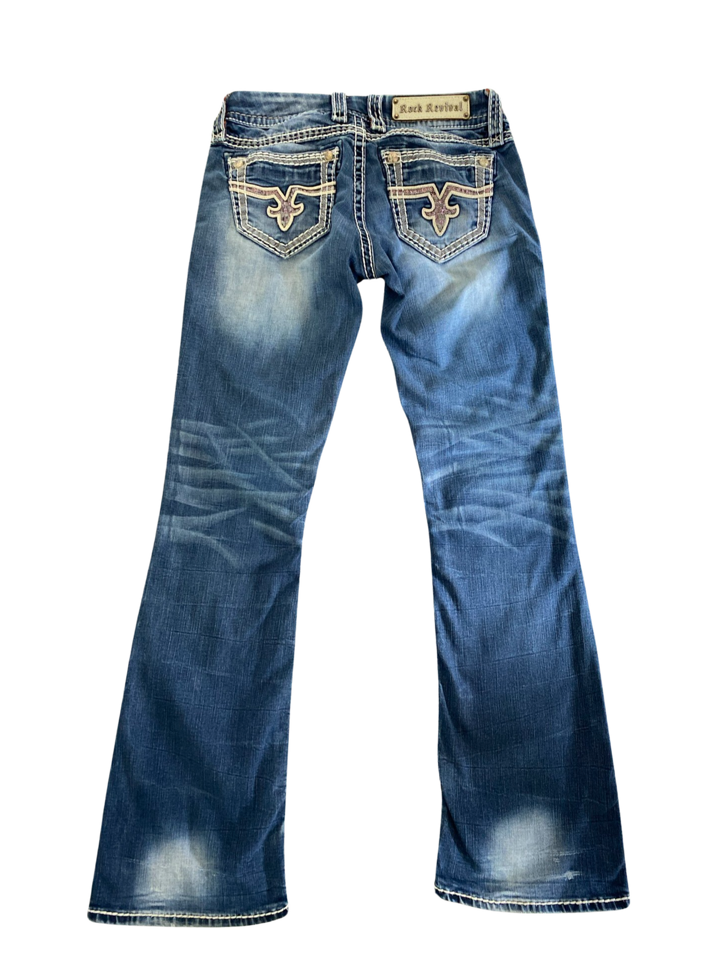 ♡ pink sequin rock revival jeans ♡