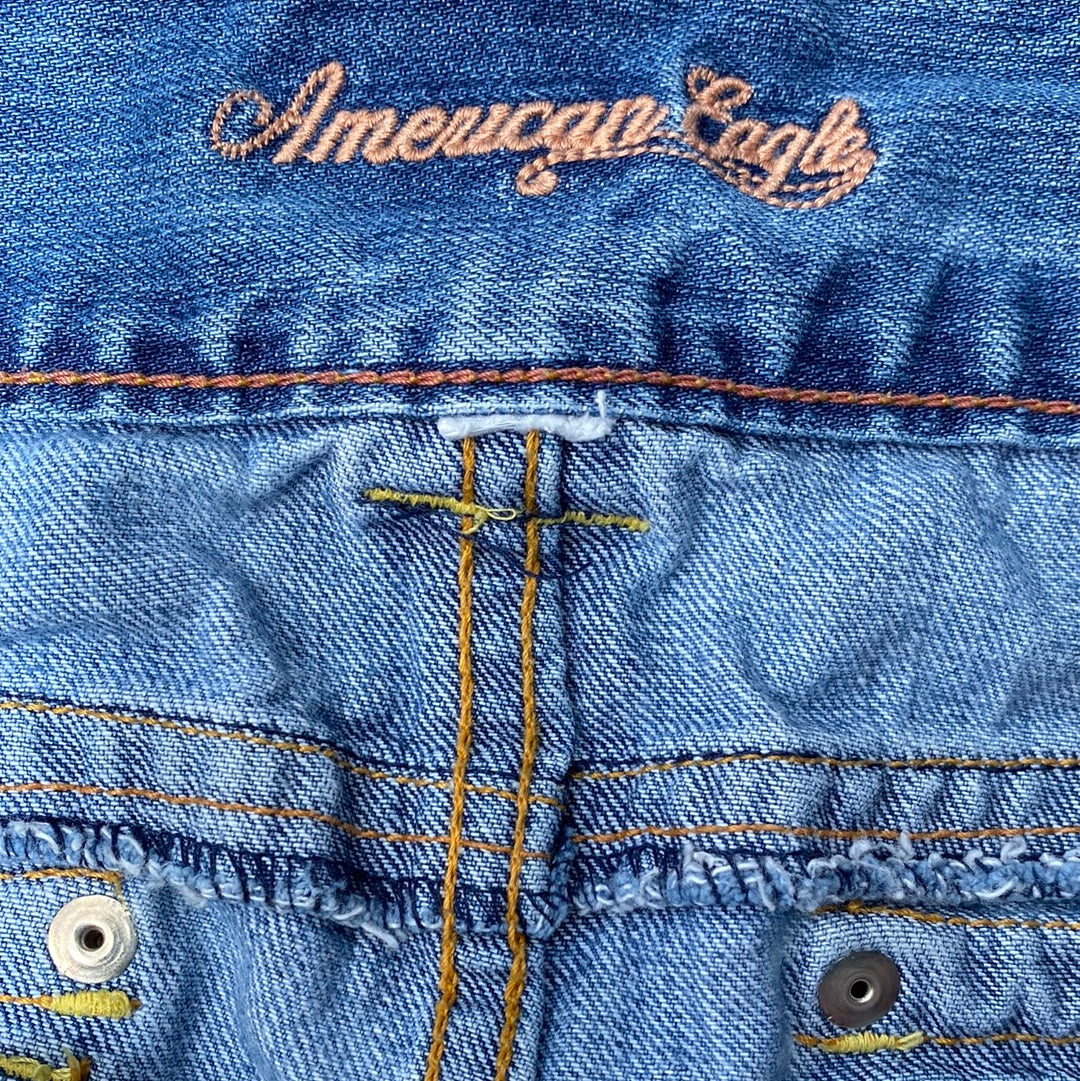 ♡ denim mini skirt ♡