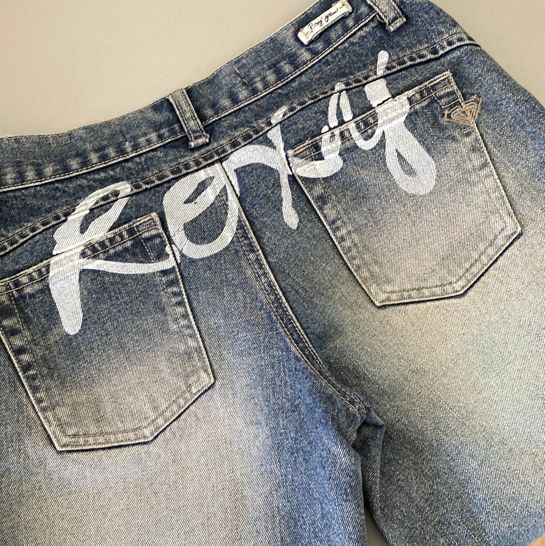 roxy denim shorts