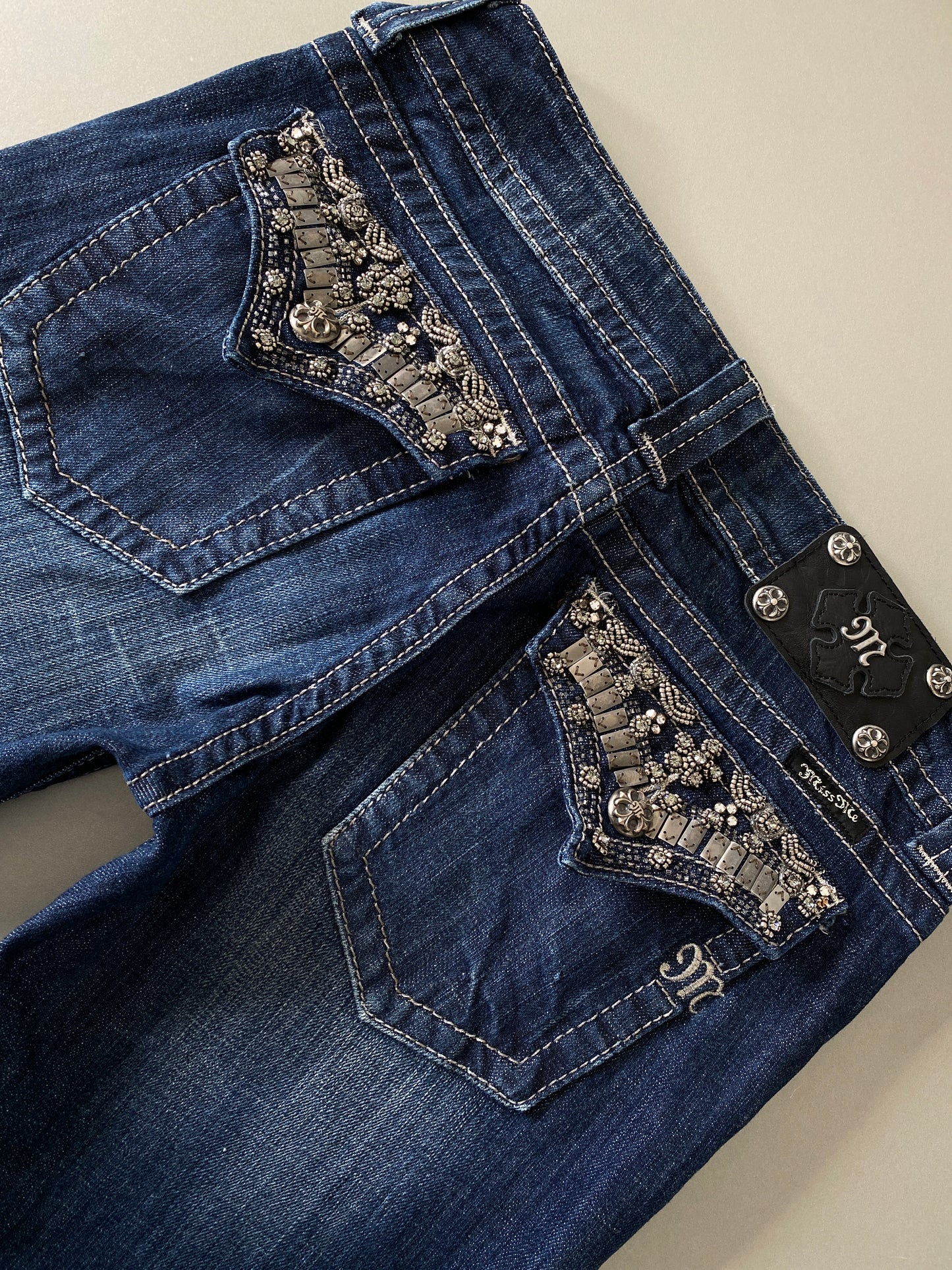 miss me dark wash bootcut jeans