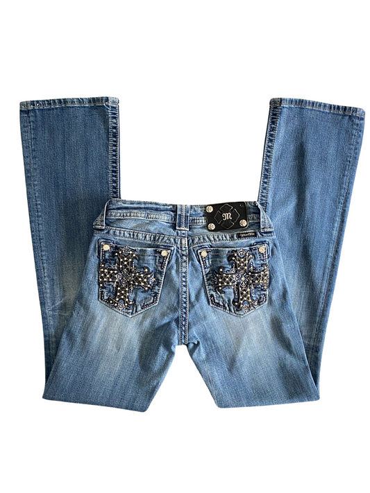 ♡ miss me bootcut cross jeans ♡