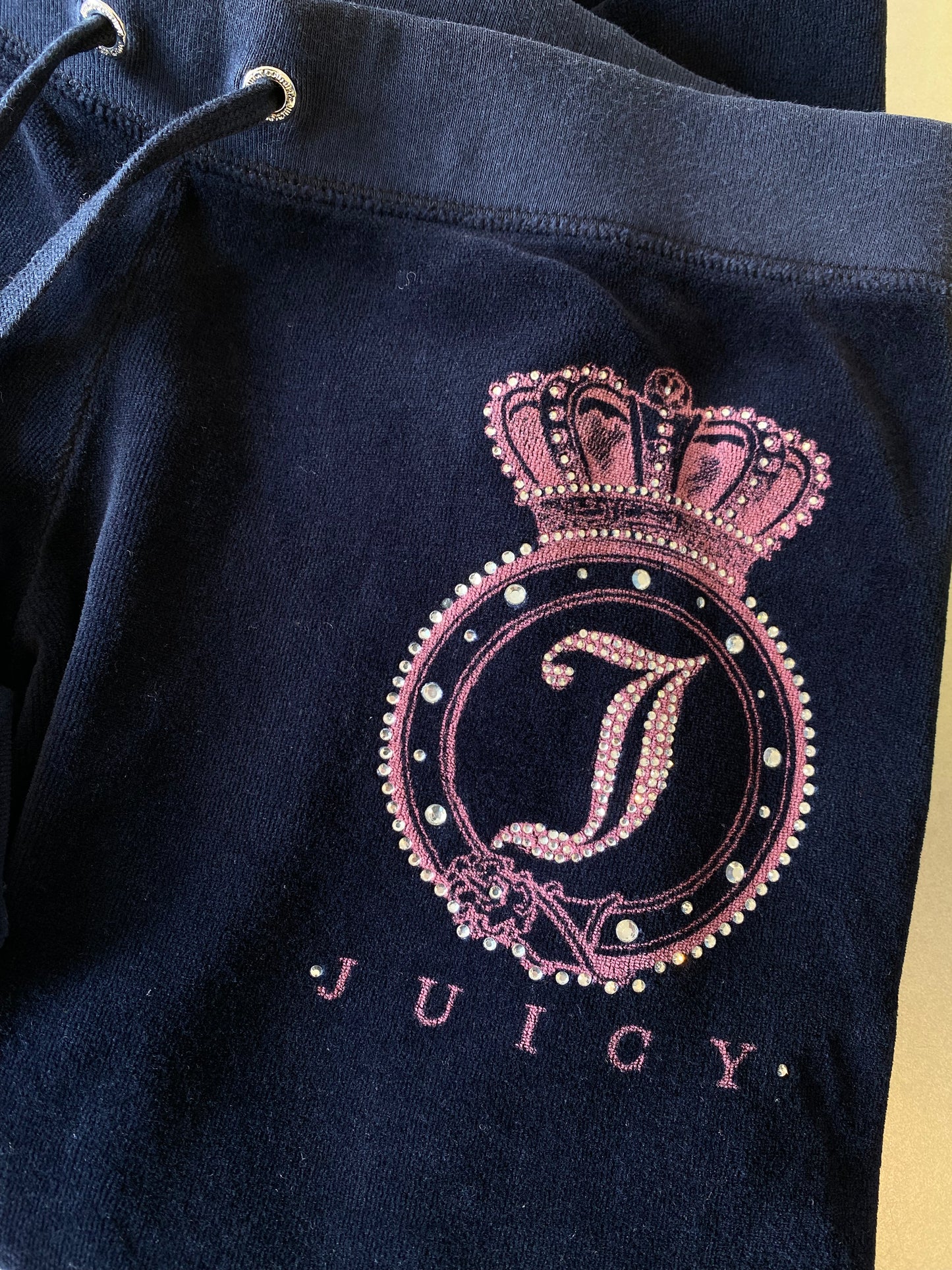 ♡ navy juicy couture pants ♡